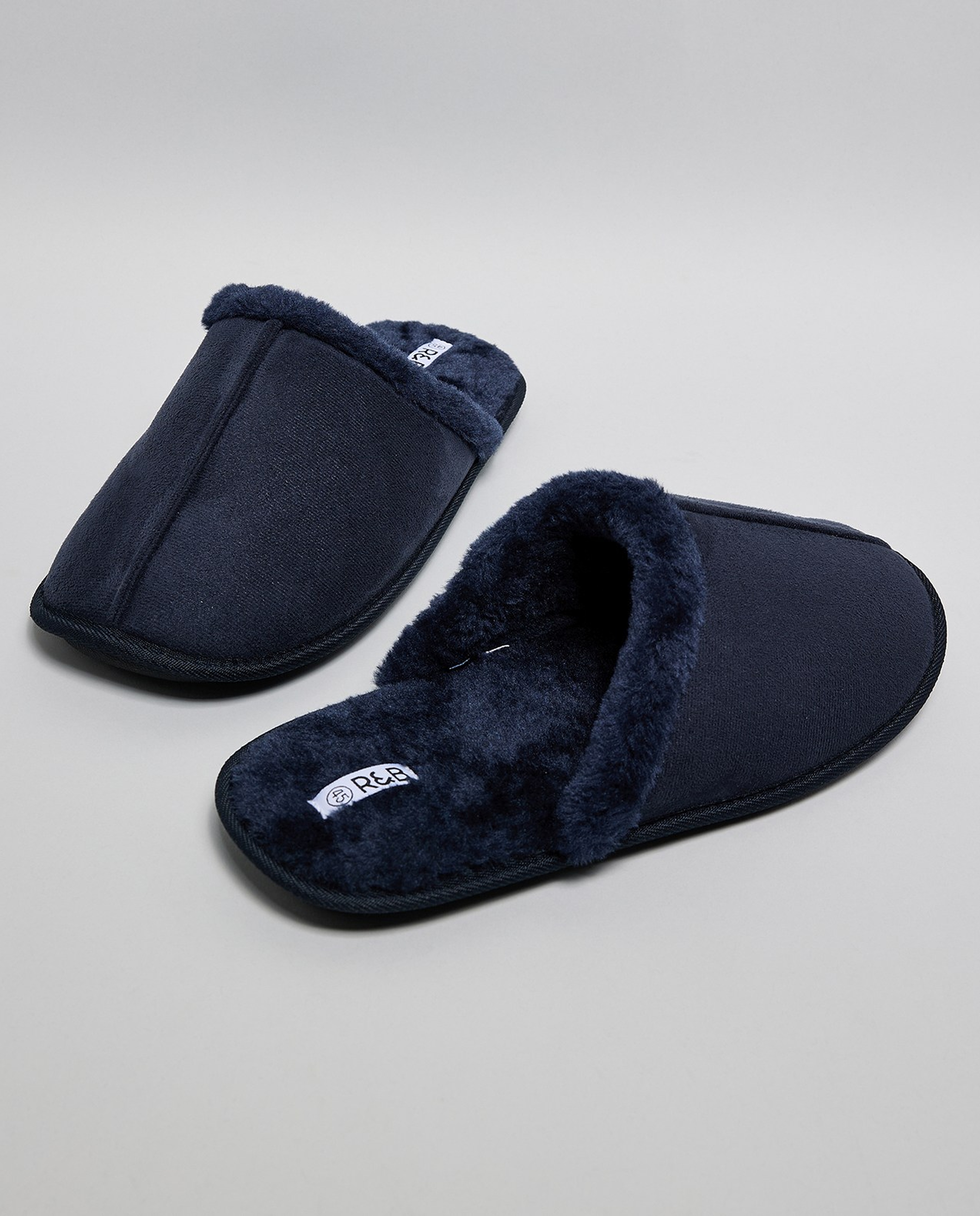 Fur Detail Bedroom Slippers