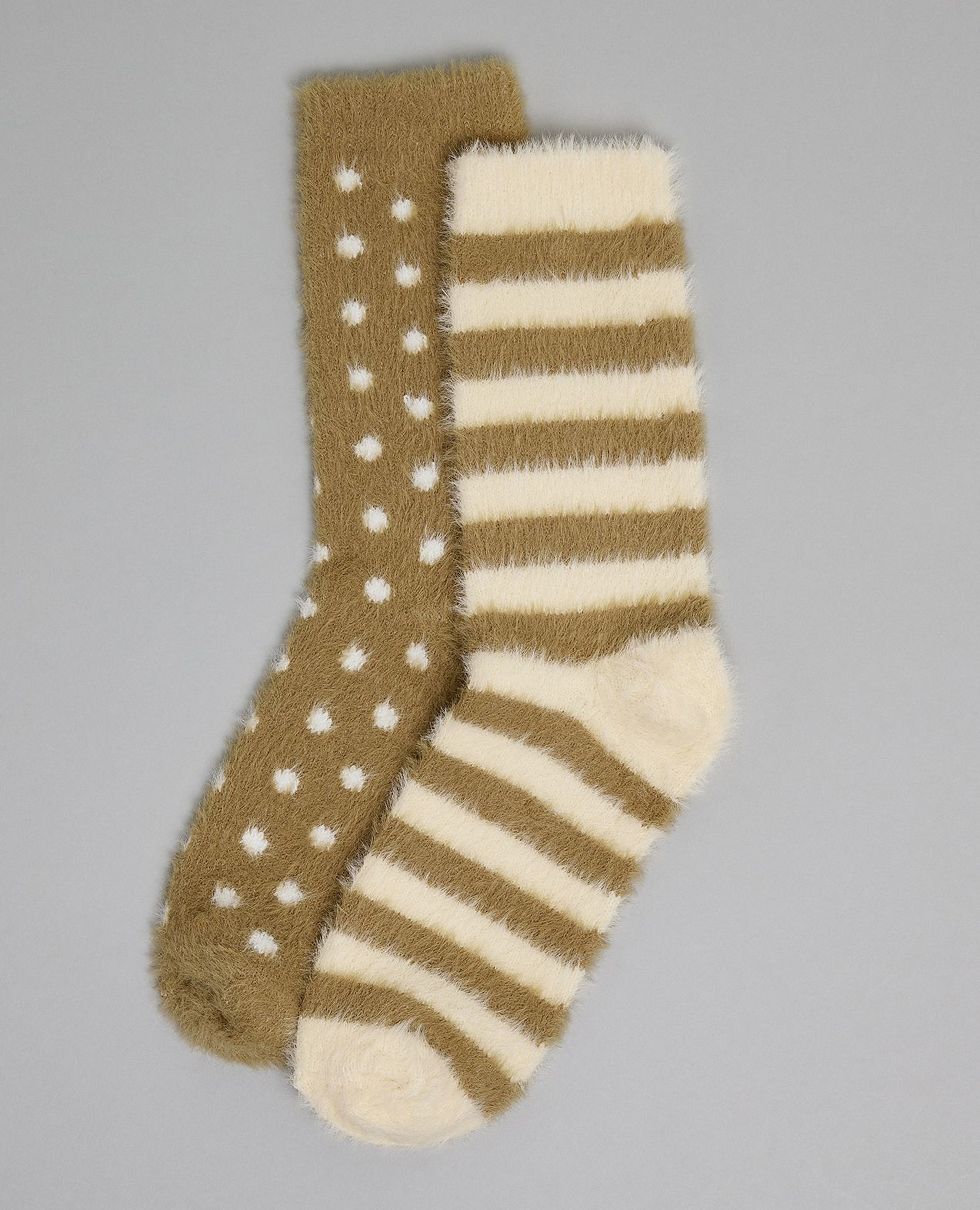 جوارب شتوية بطبعة - زوجين