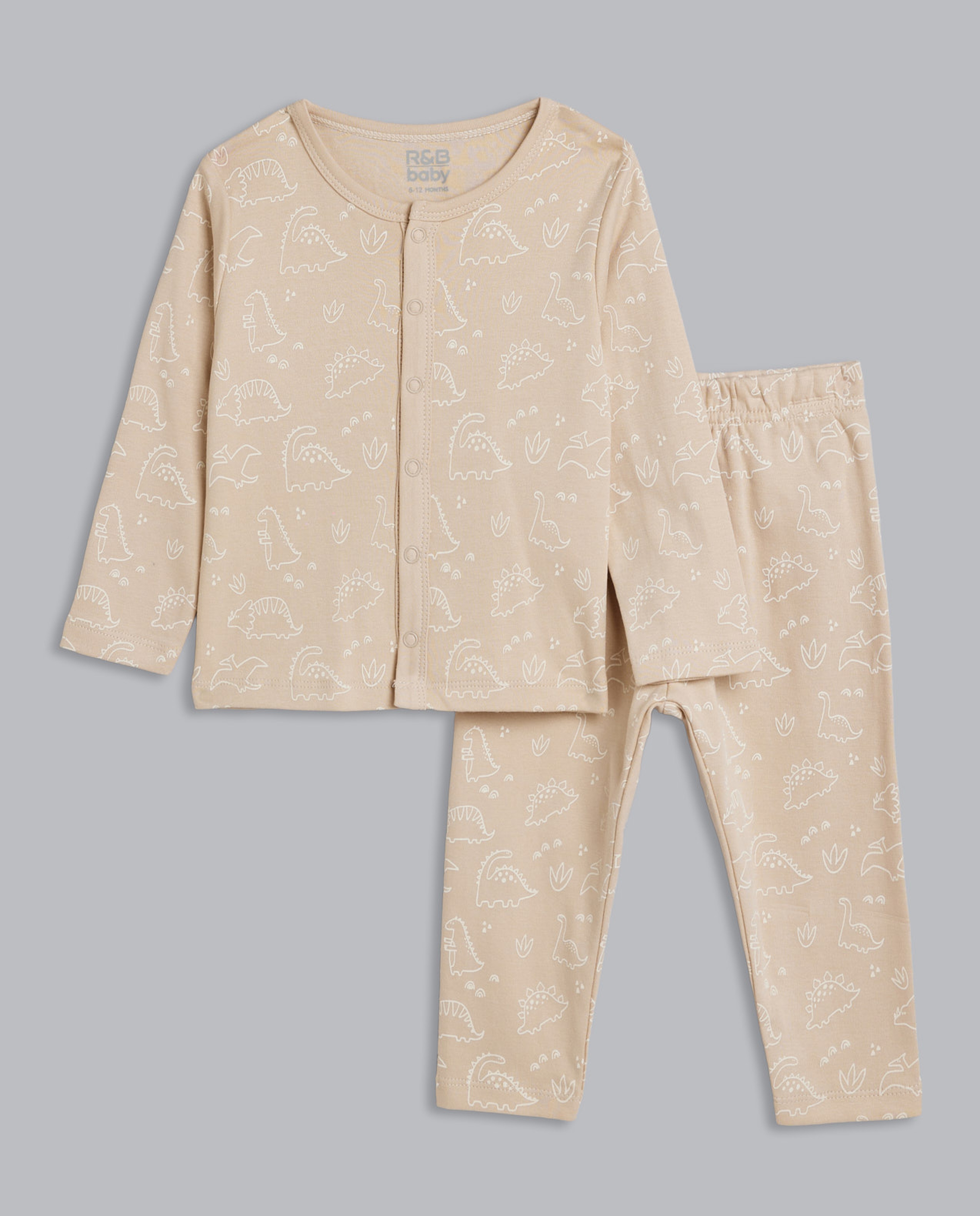 Newborns Printed Clothing Set