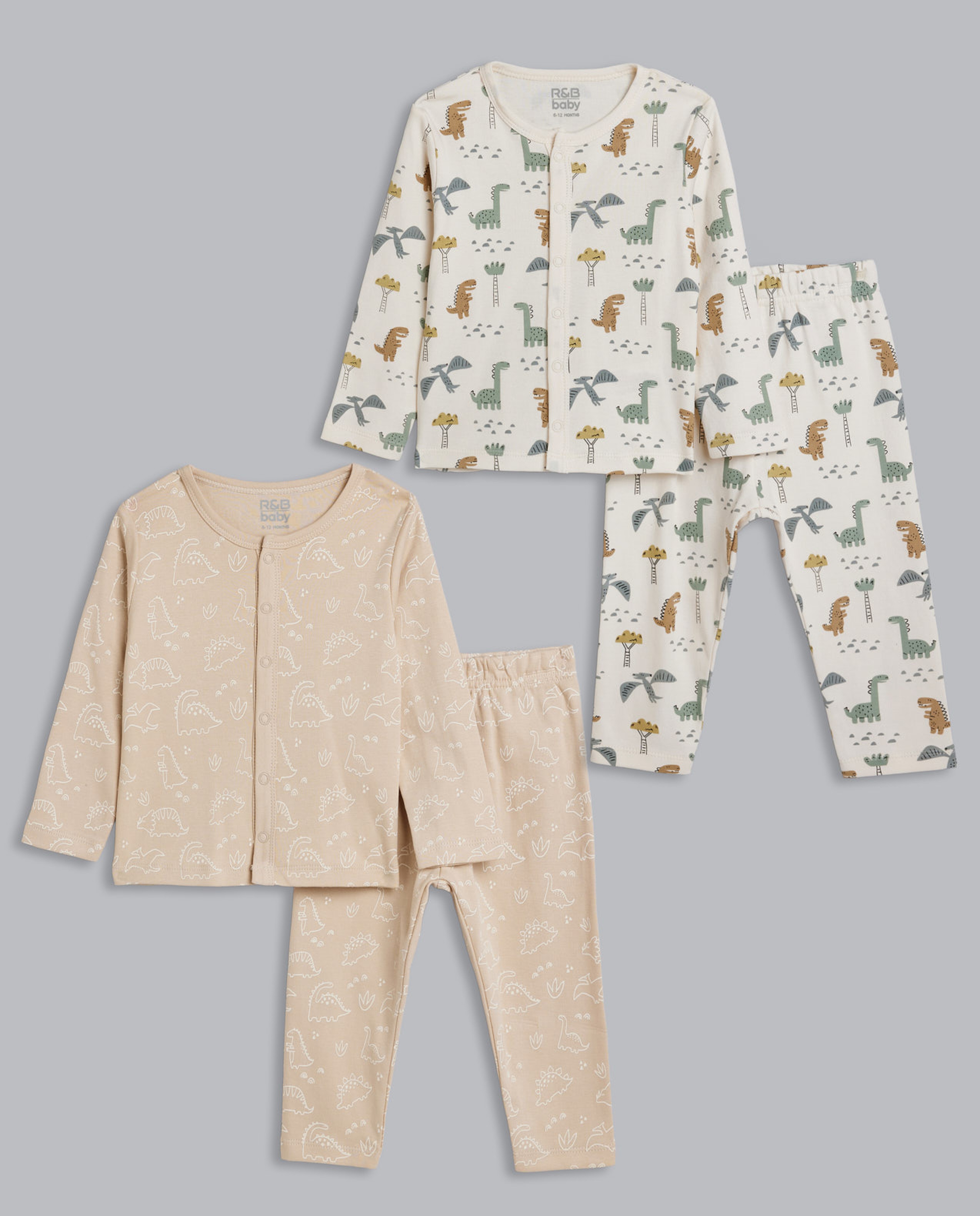 Newborns Printed Clothing Set