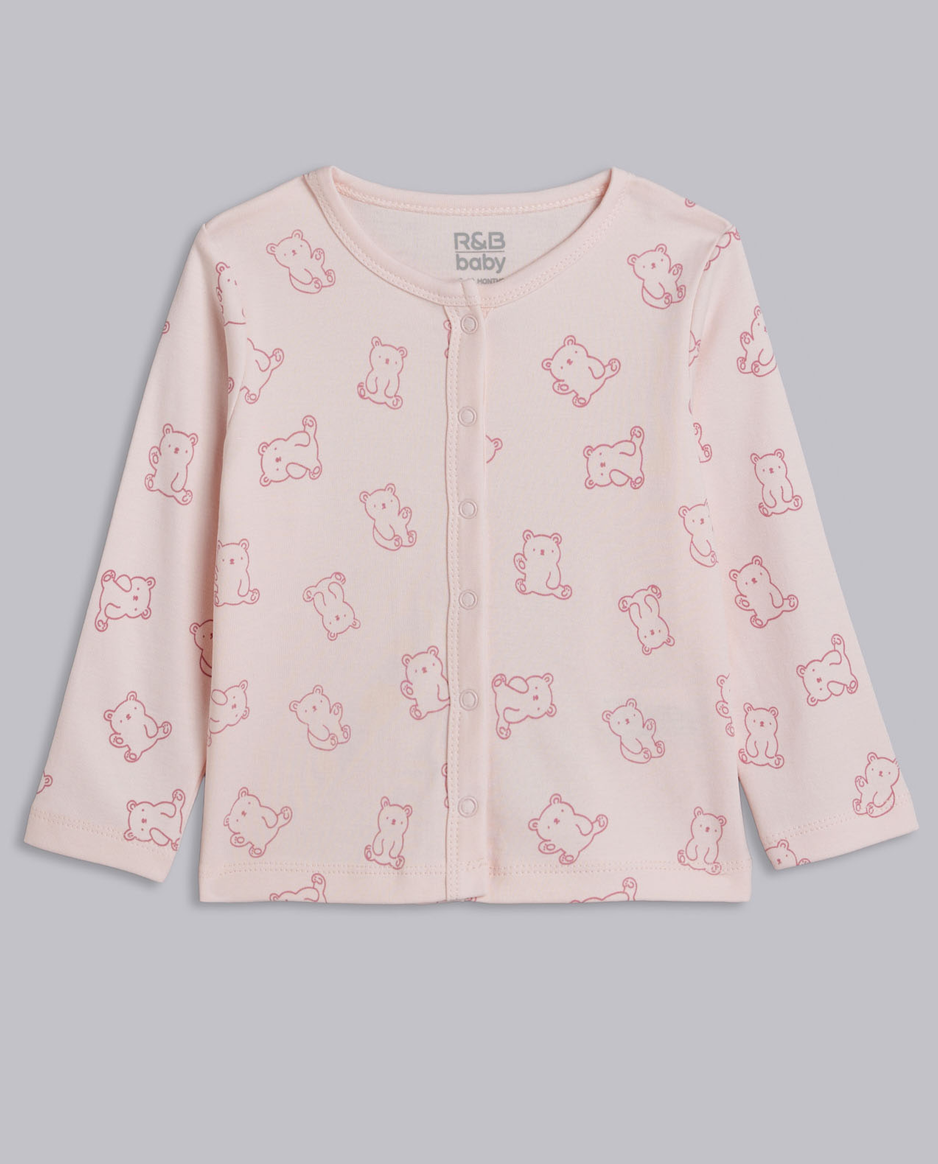 Newborns Printed Clothing Set