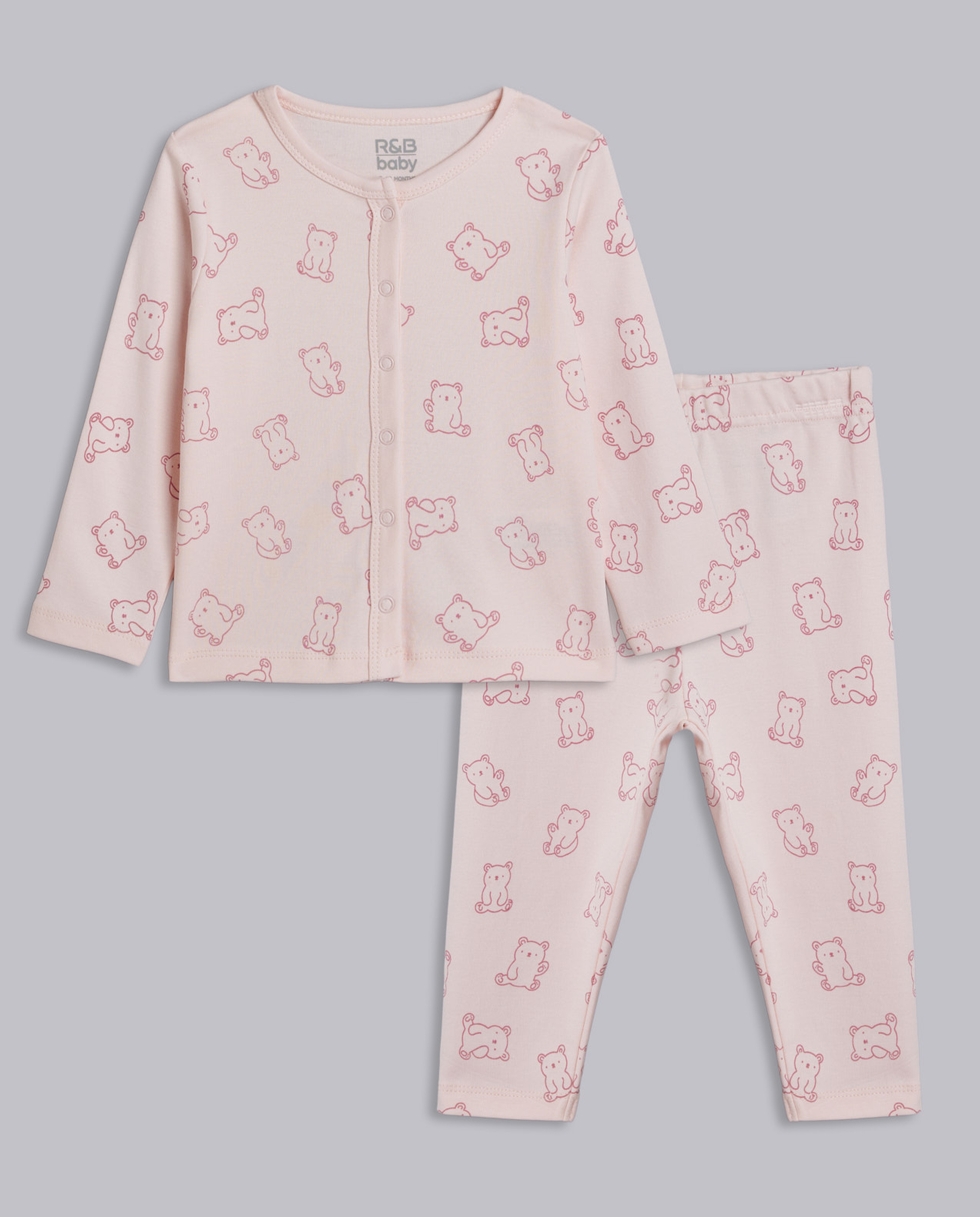 Newborns Printed Clothing Set