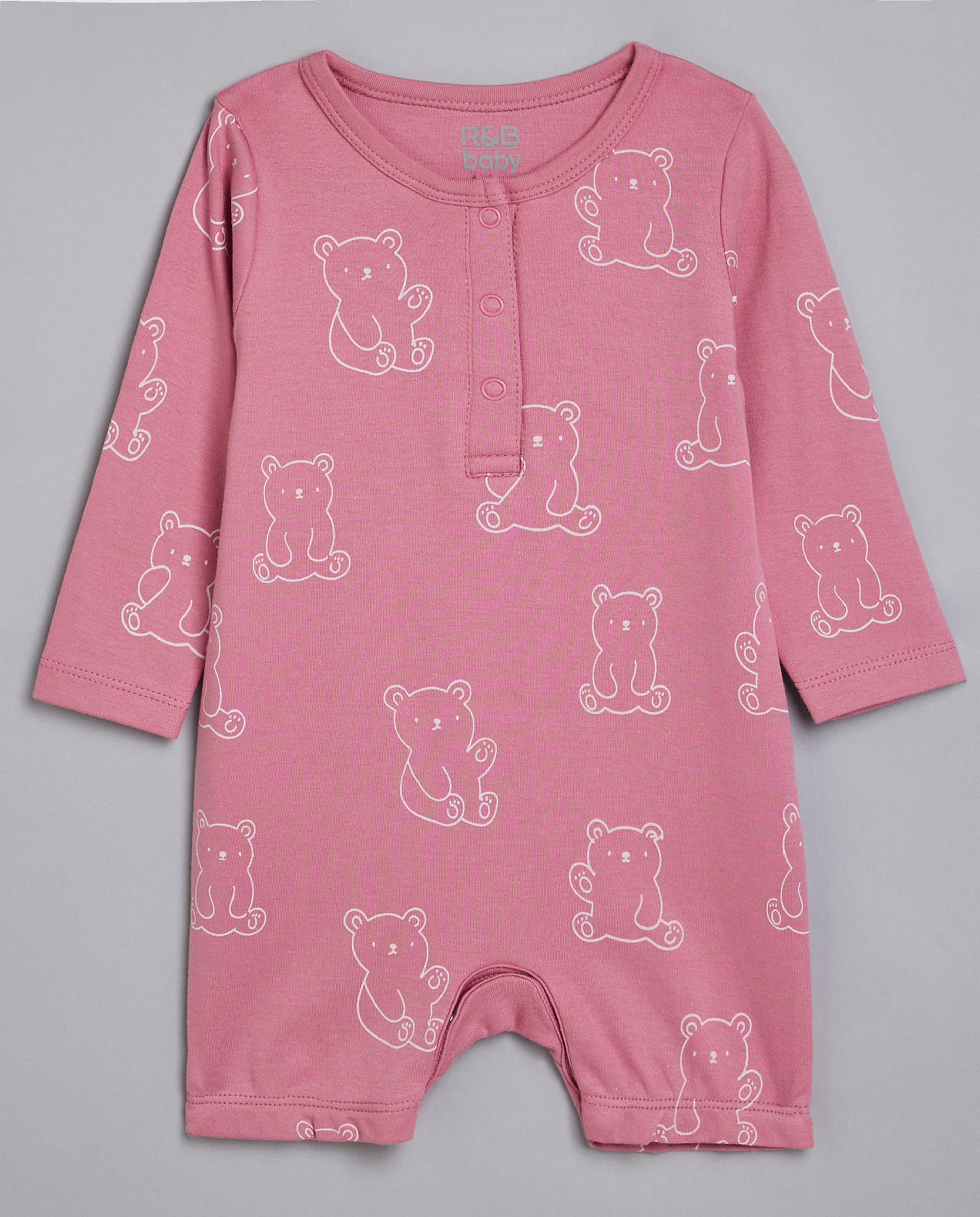 3 Pack Printed Bodysuits with Long Sleeves