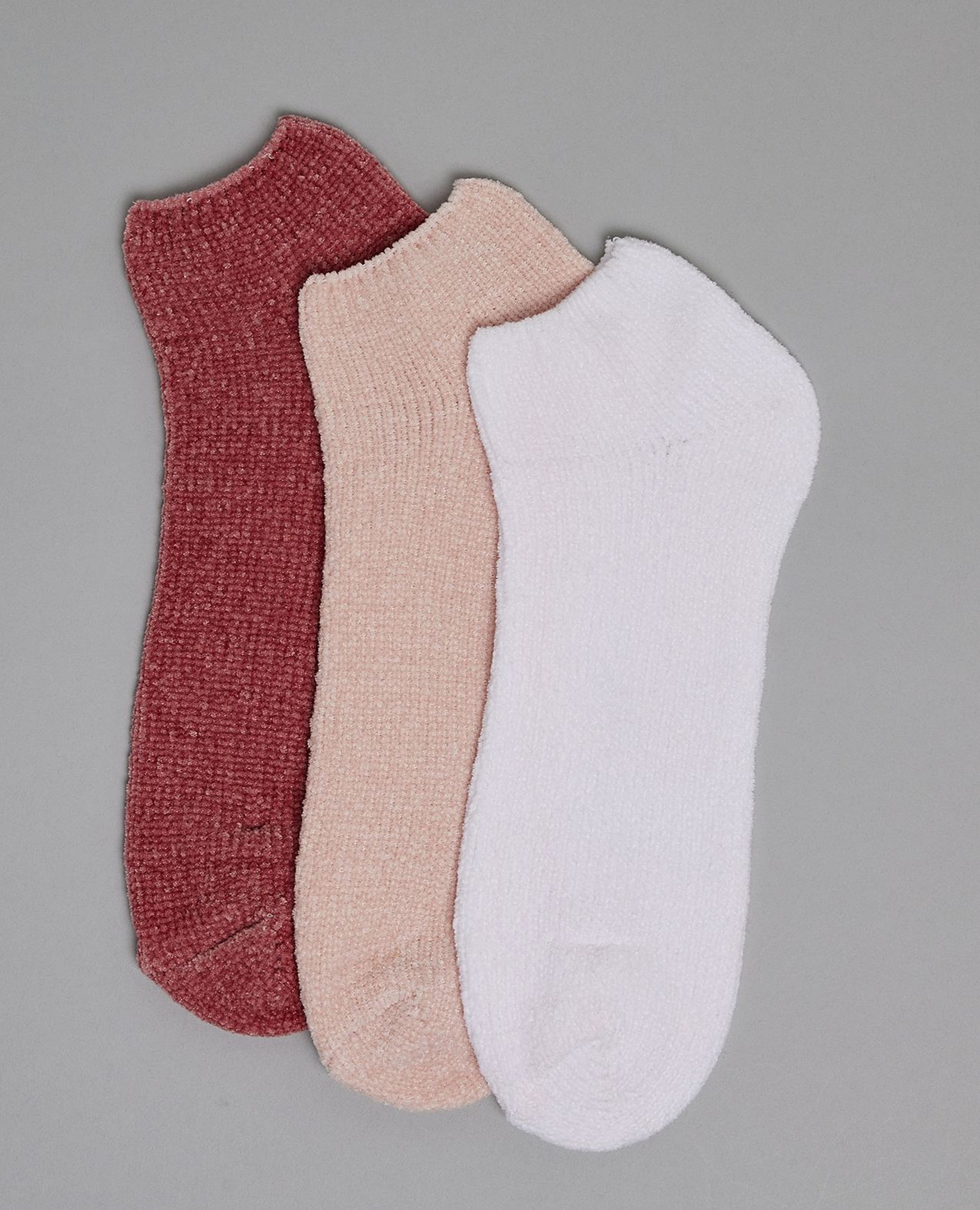 جوارب قصيرة شتوية - 3 ازواج