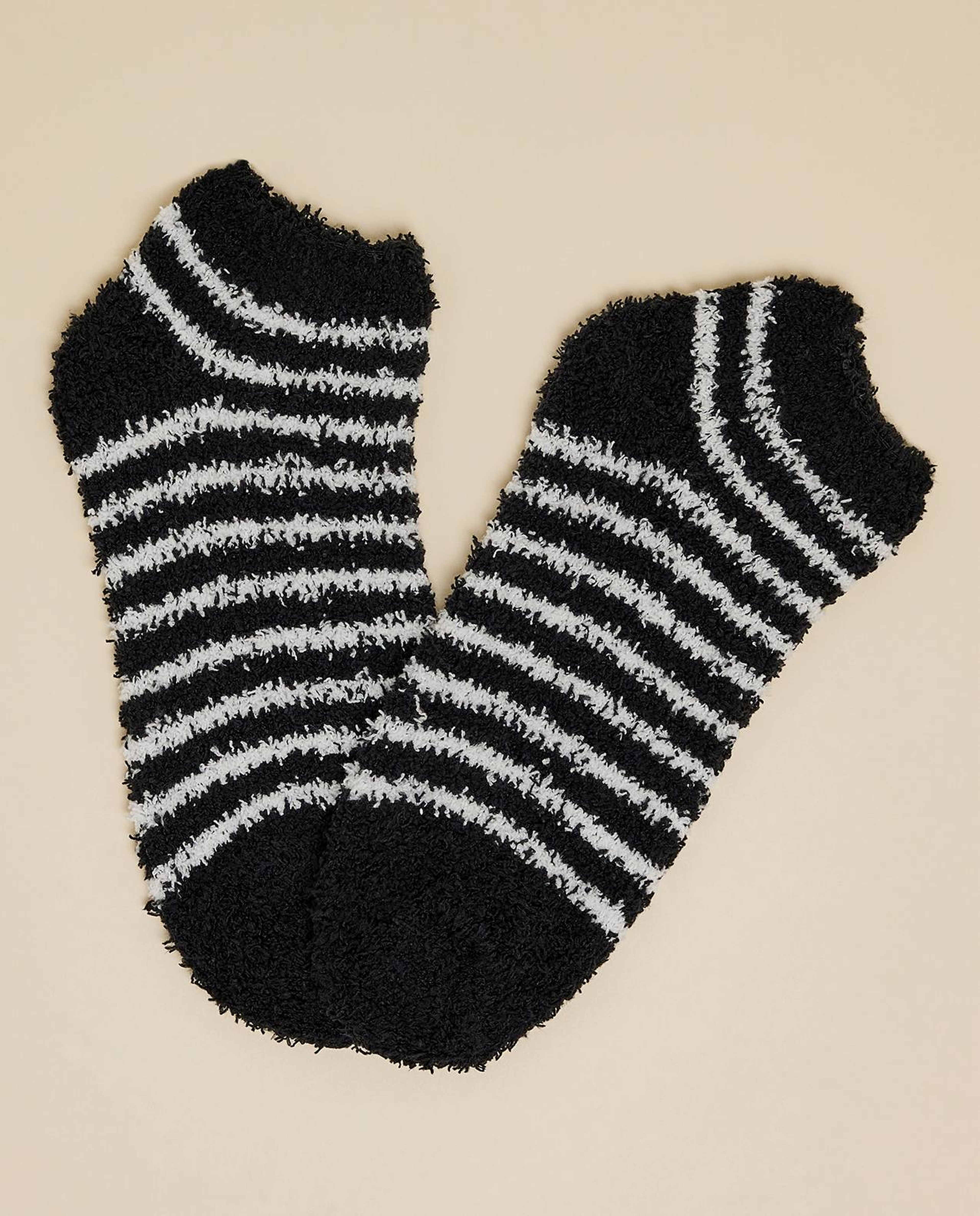3 Pack Printed Winter Ankle Socks