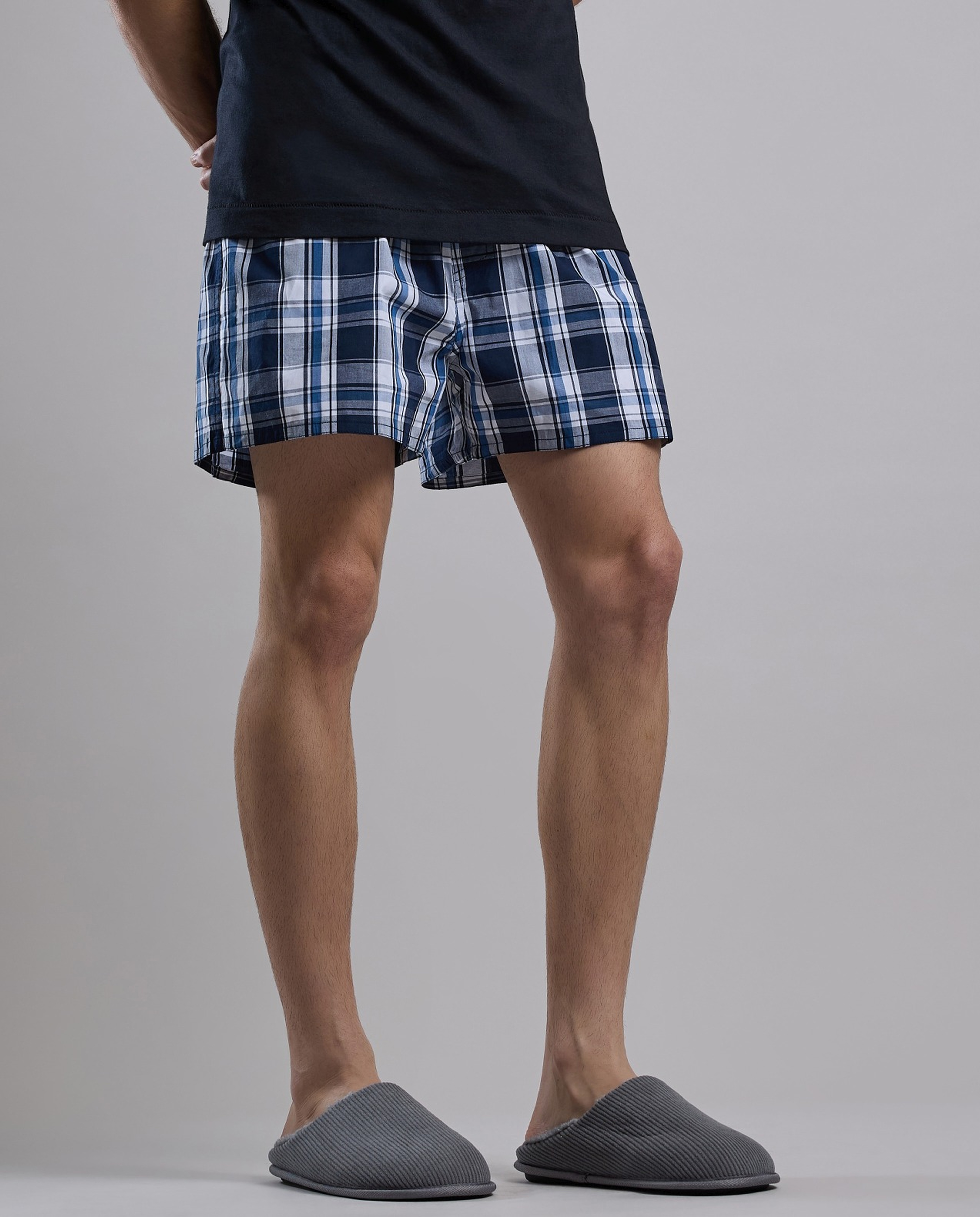 Ribbed Bedroom Slippers