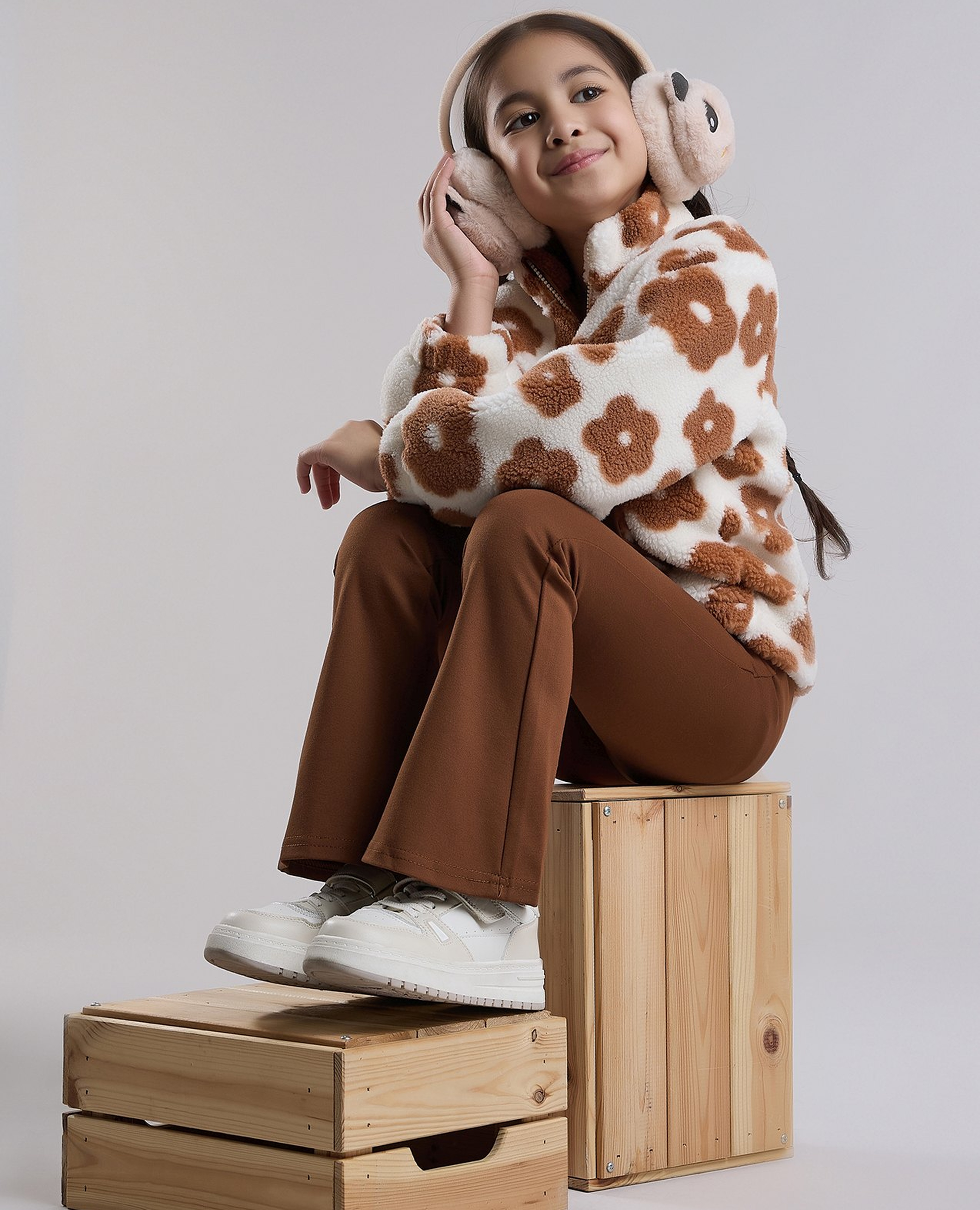 Floral Patterned Clothing Set