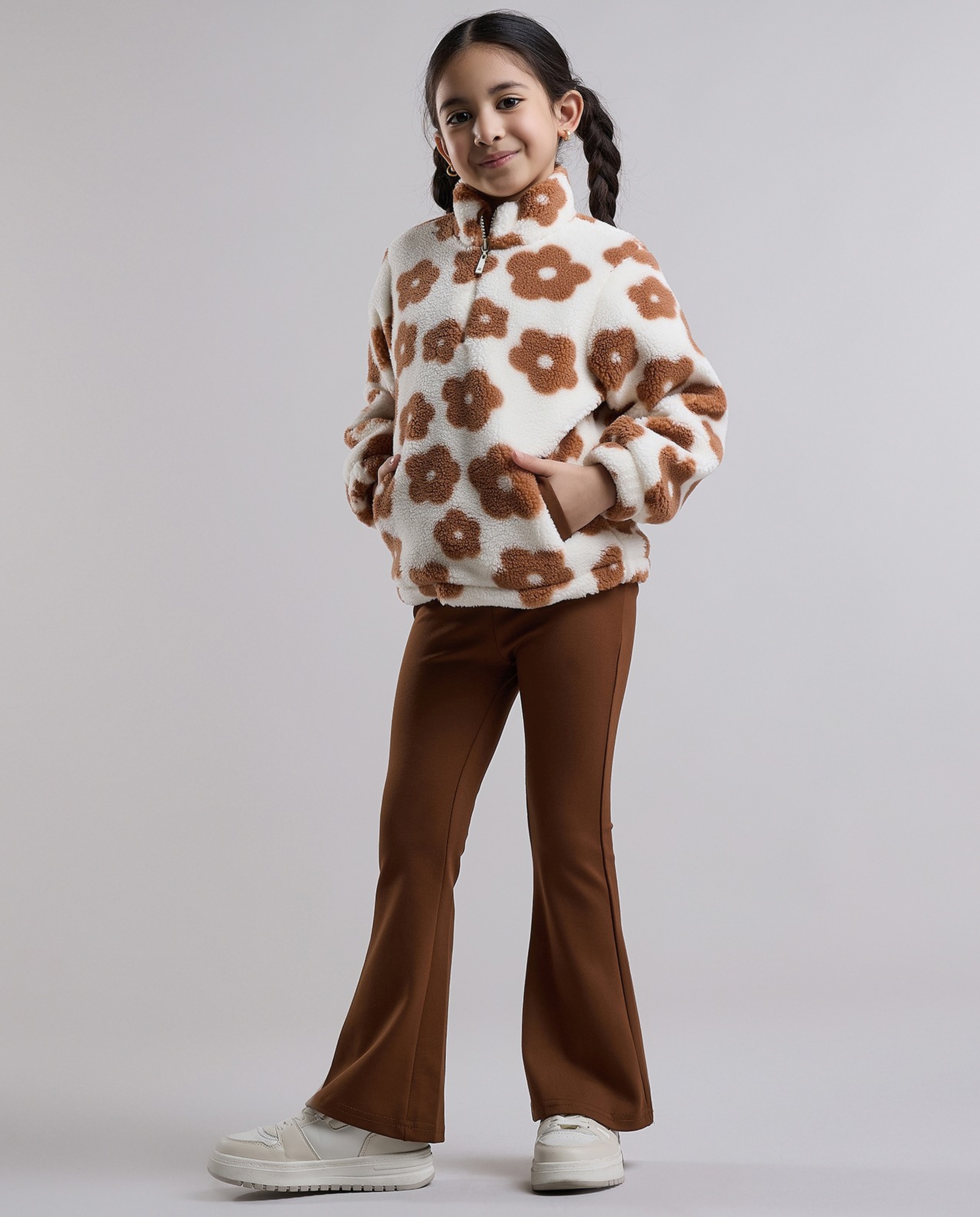 Floral Patterned Clothing Set