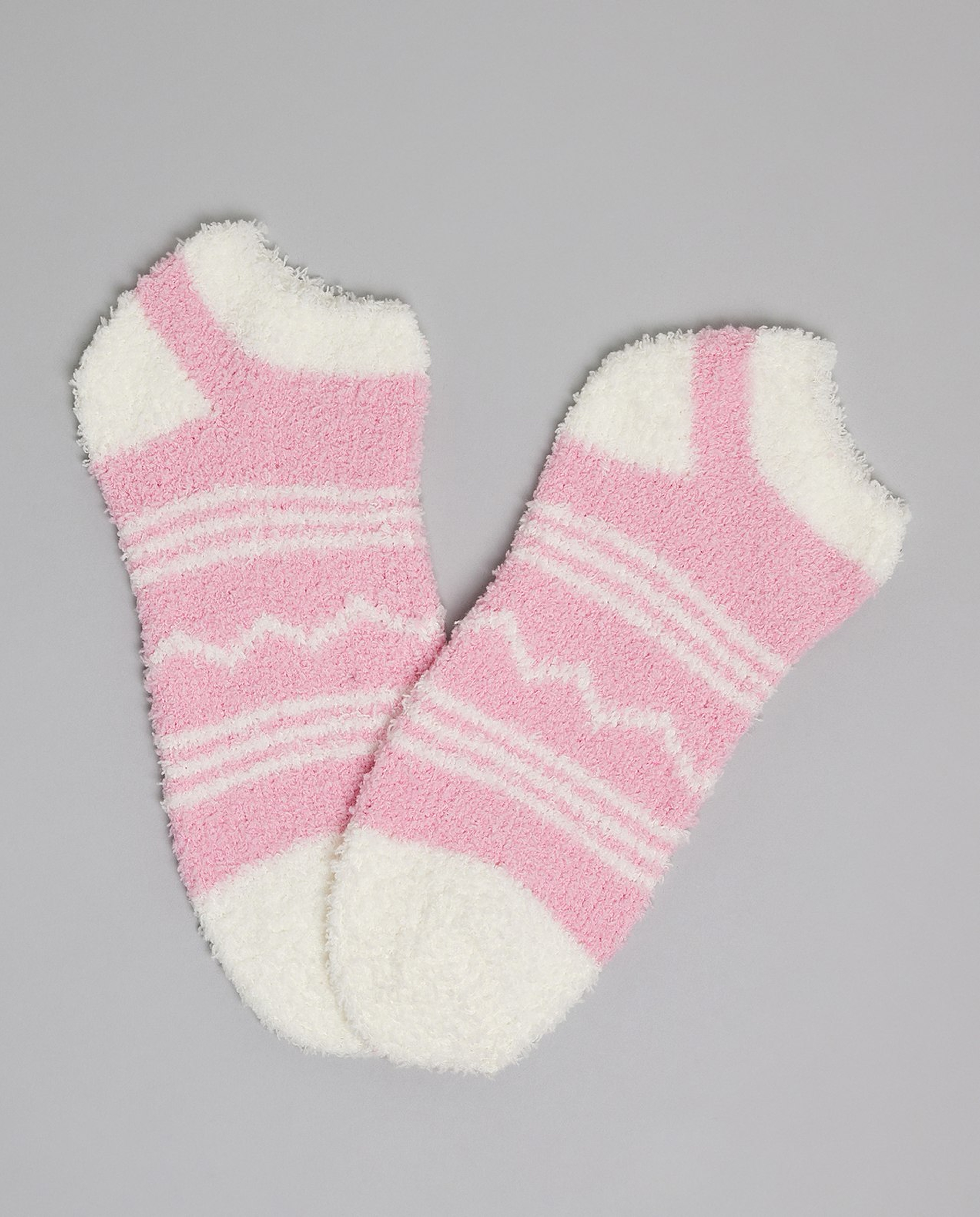 3 Pack Printed Winter Ankle Socks
