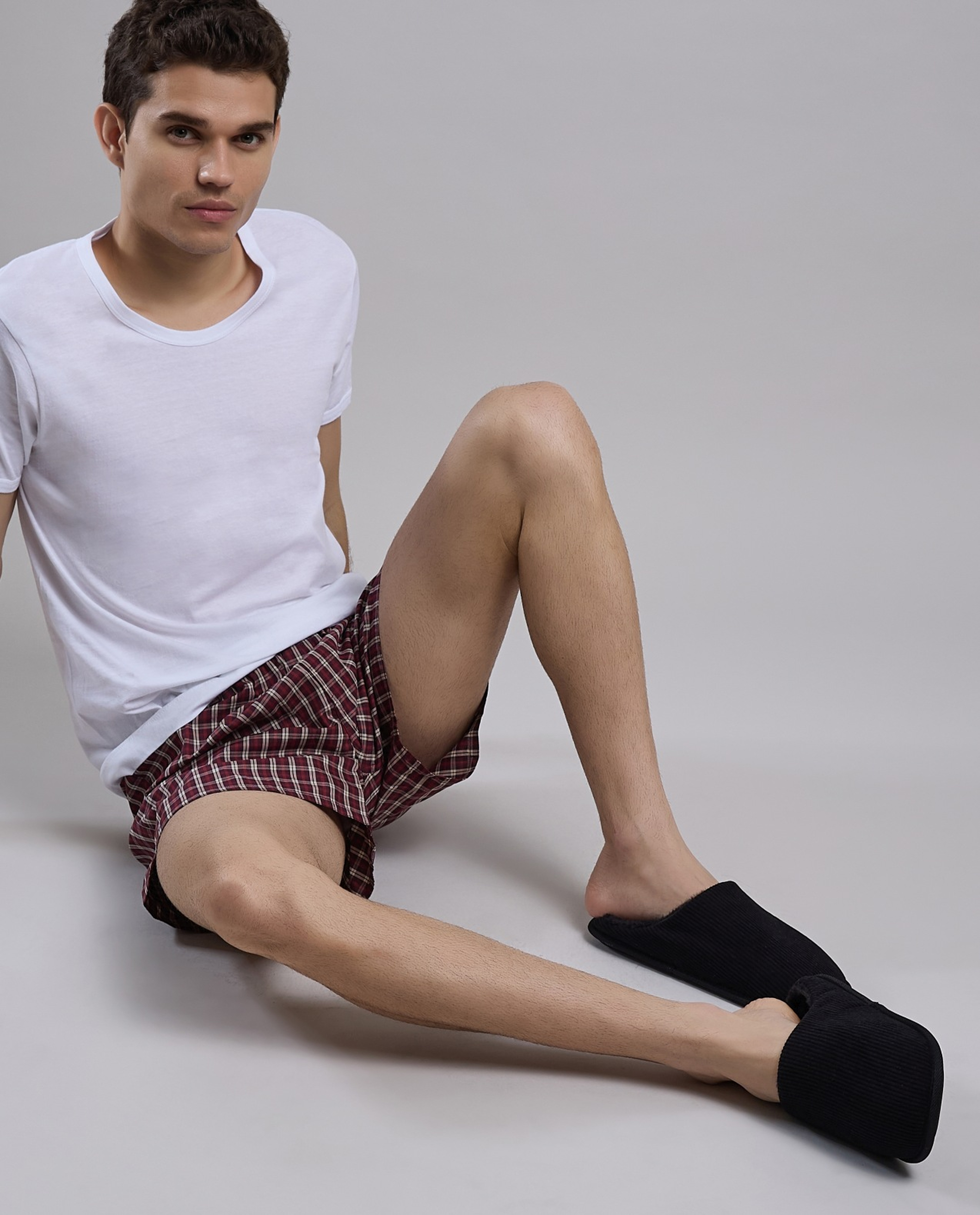 Ribbed Bedroom Slippers