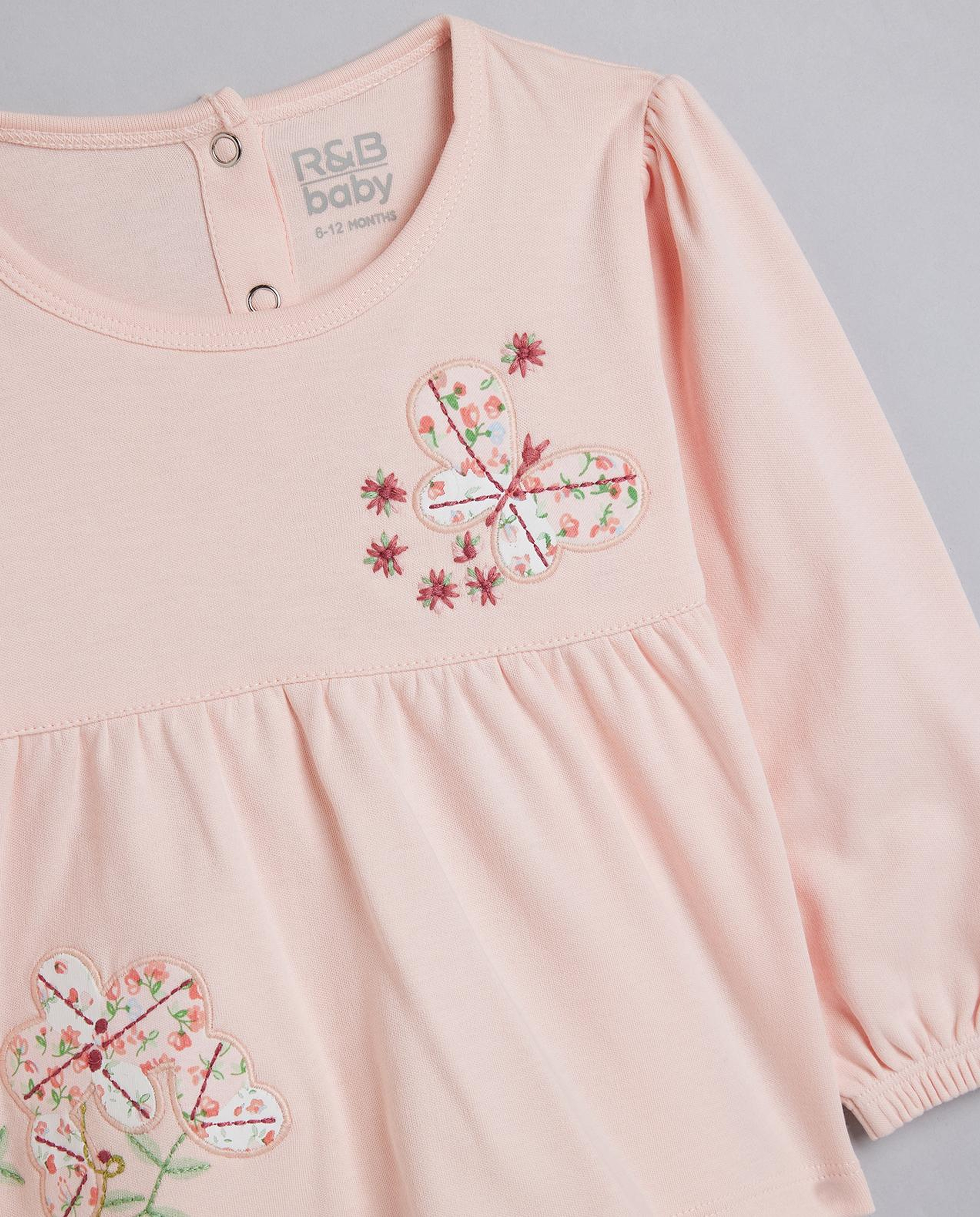 Printed Clothing Set with Headband