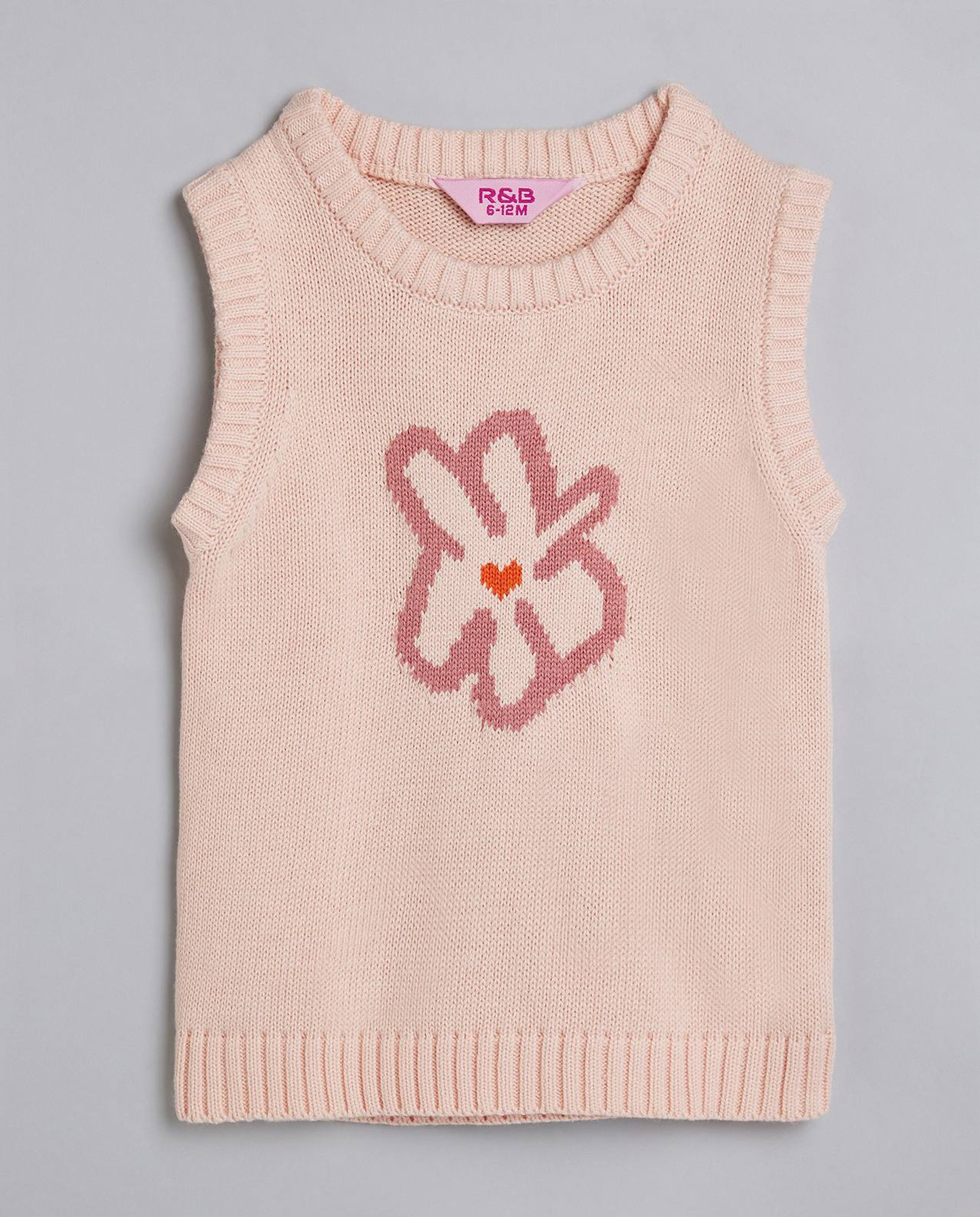 Patterned Sweater Vest