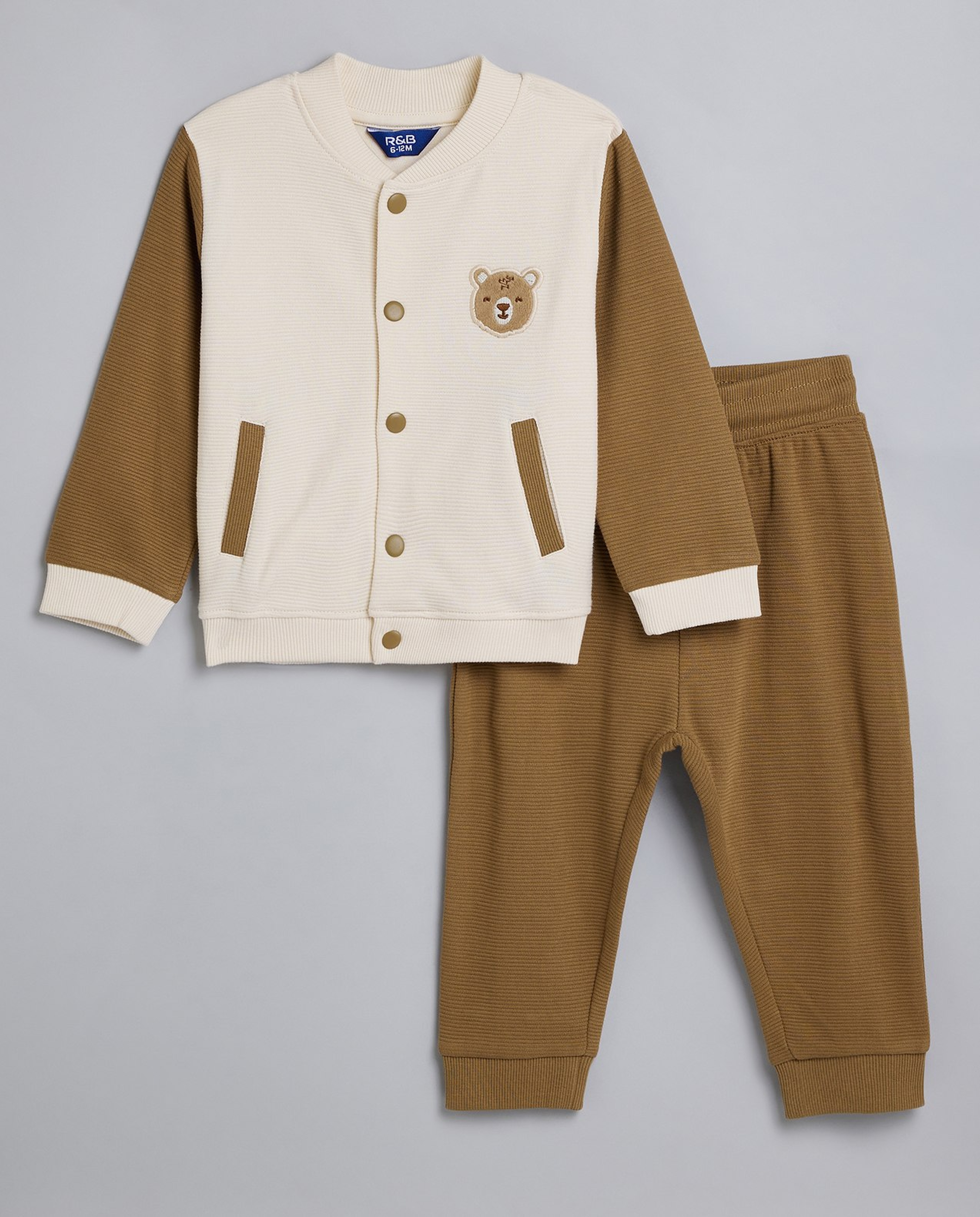 Colorblock Clothing Set