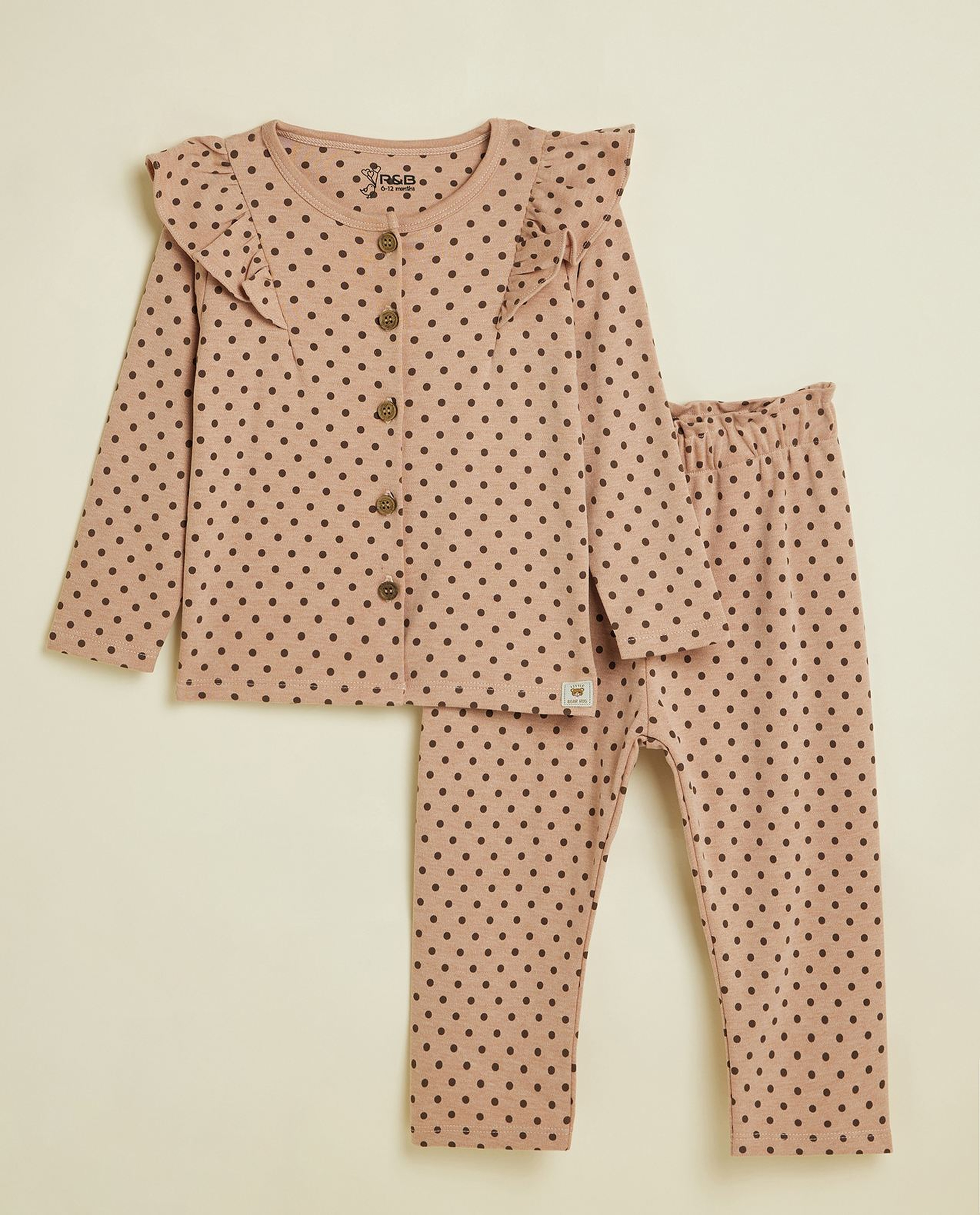 Printed Top and Bottom Set