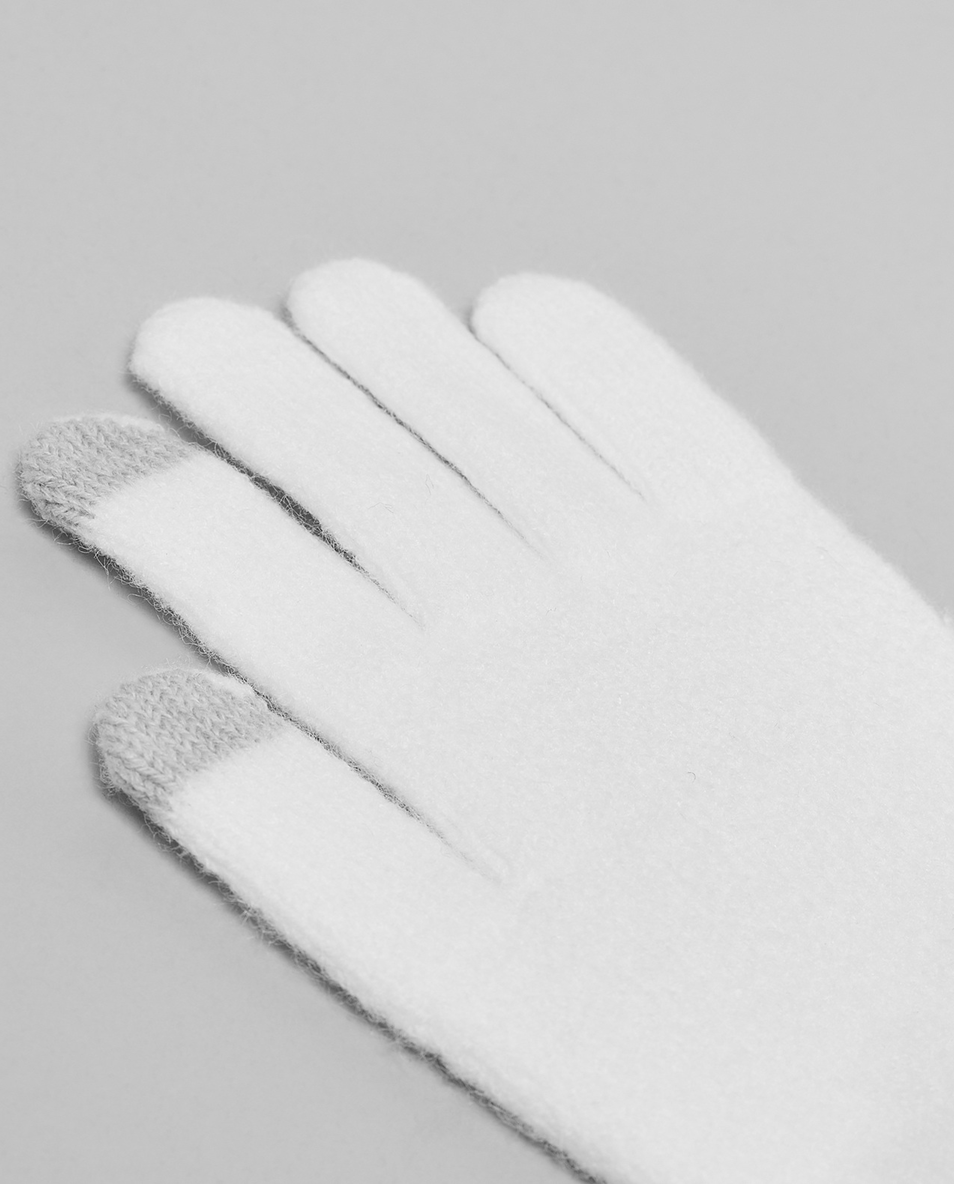 Textured Knit Gloves