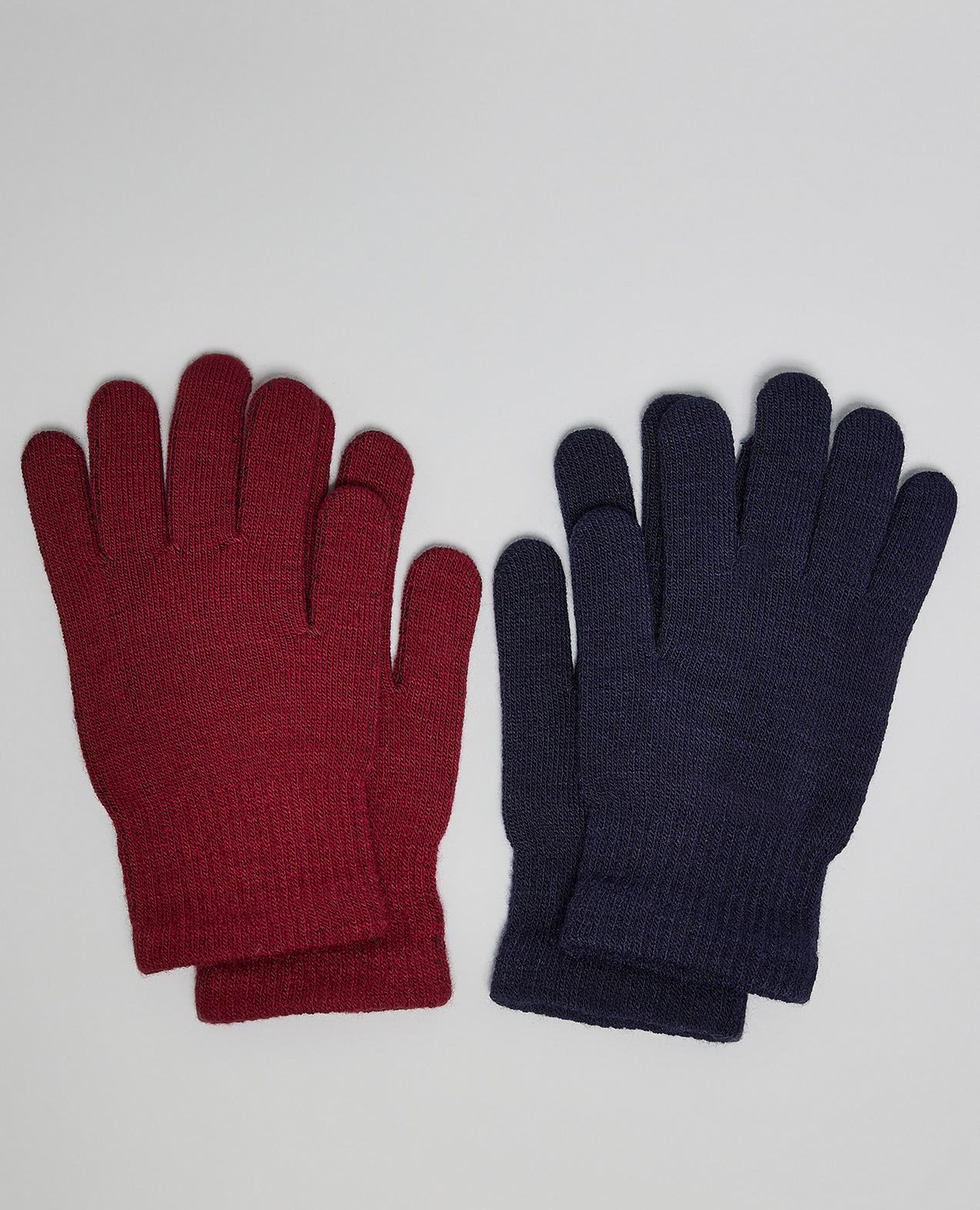 2 Pack Solid Gloves
