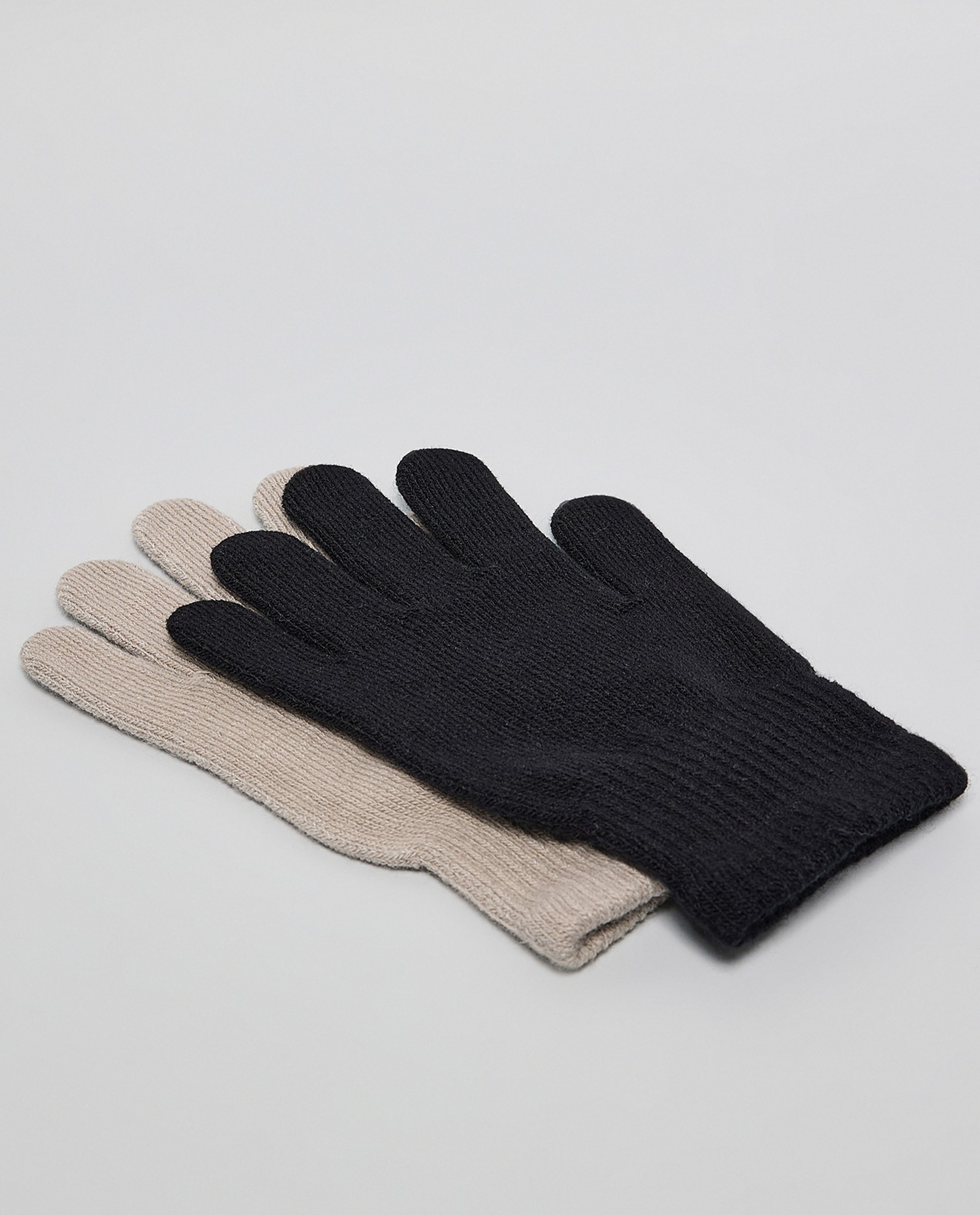 2 Pack Solid Gloves