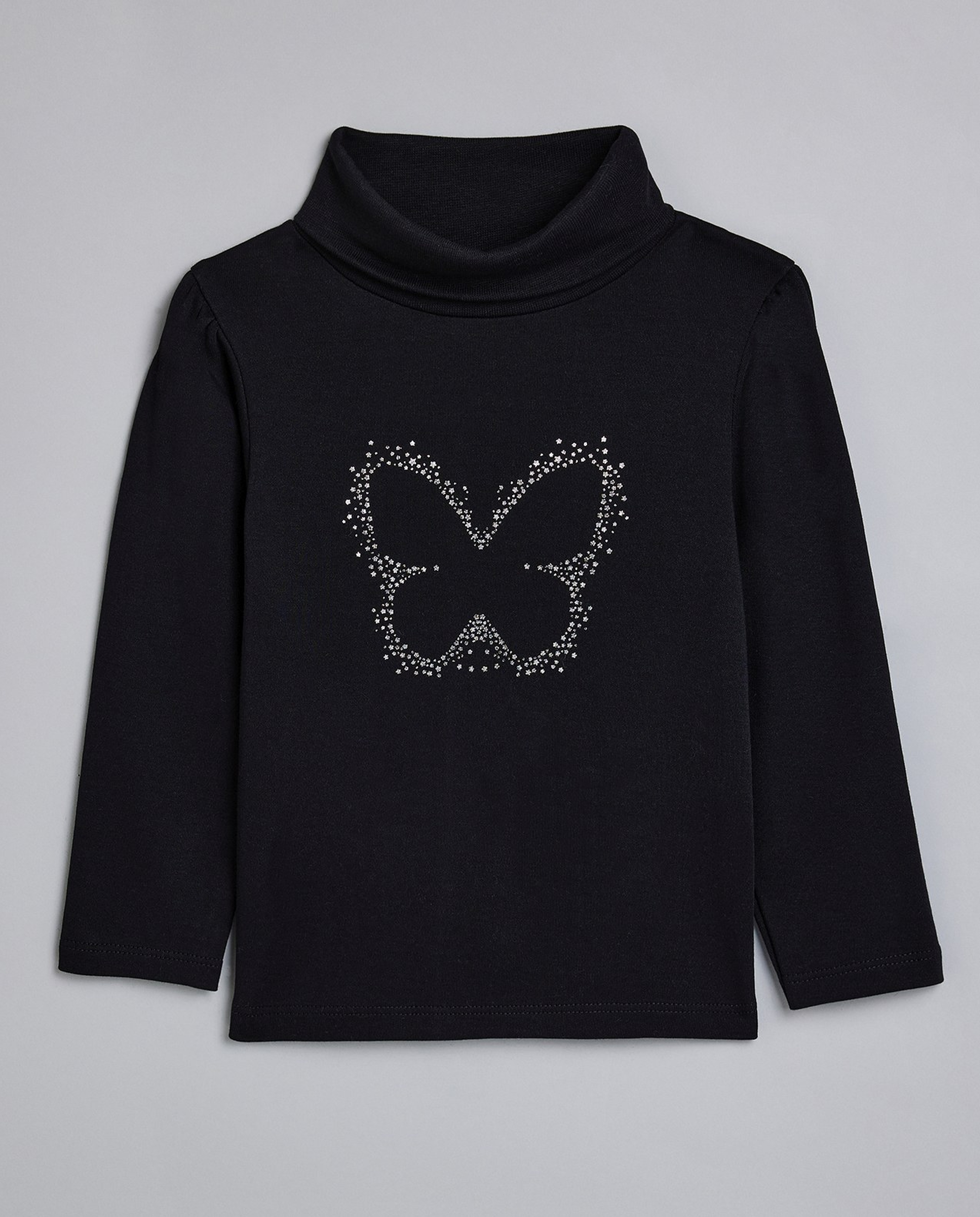 2 Pack Printed Tops with Long Sleeves