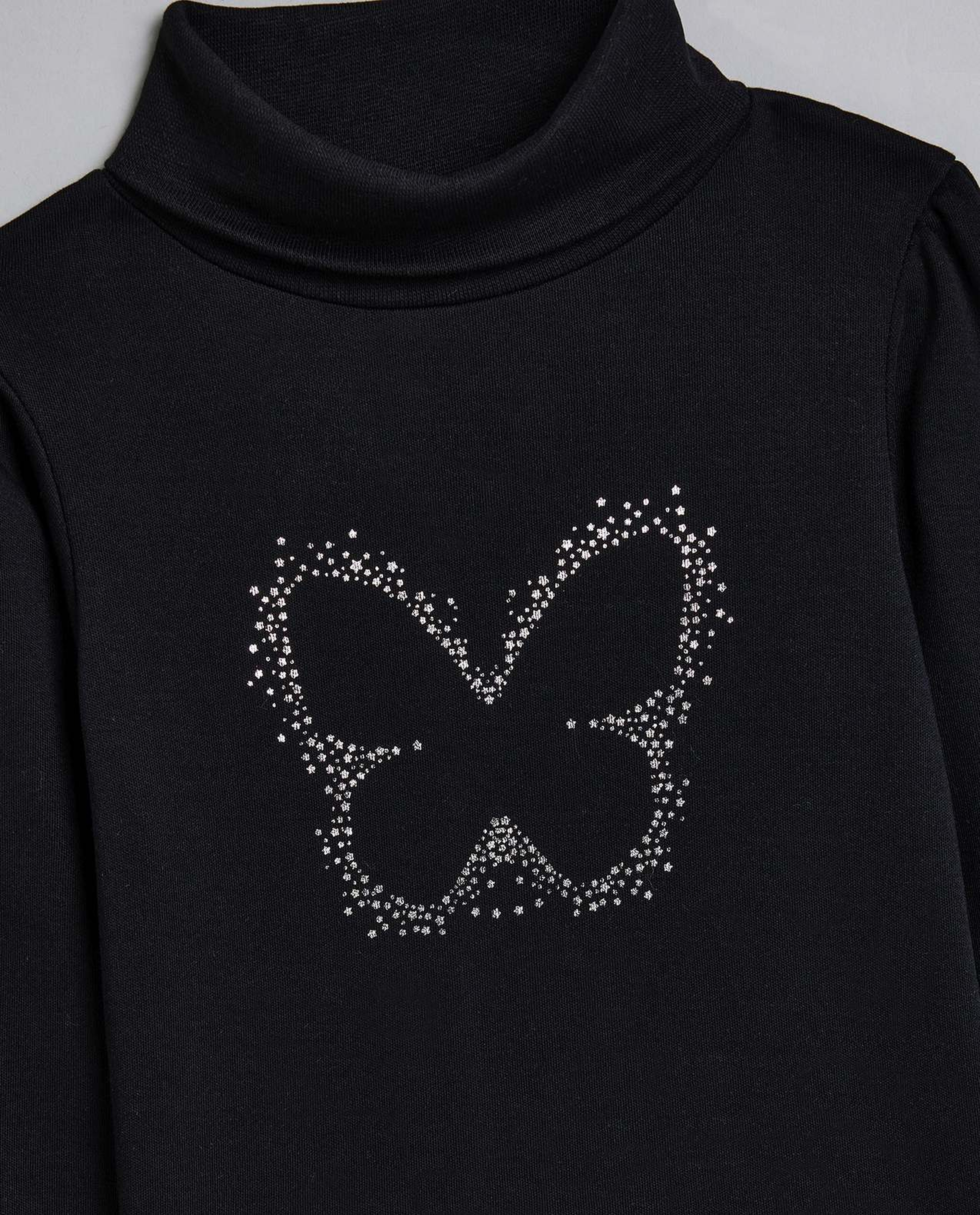 2 Pack Printed Tops with Long Sleeves