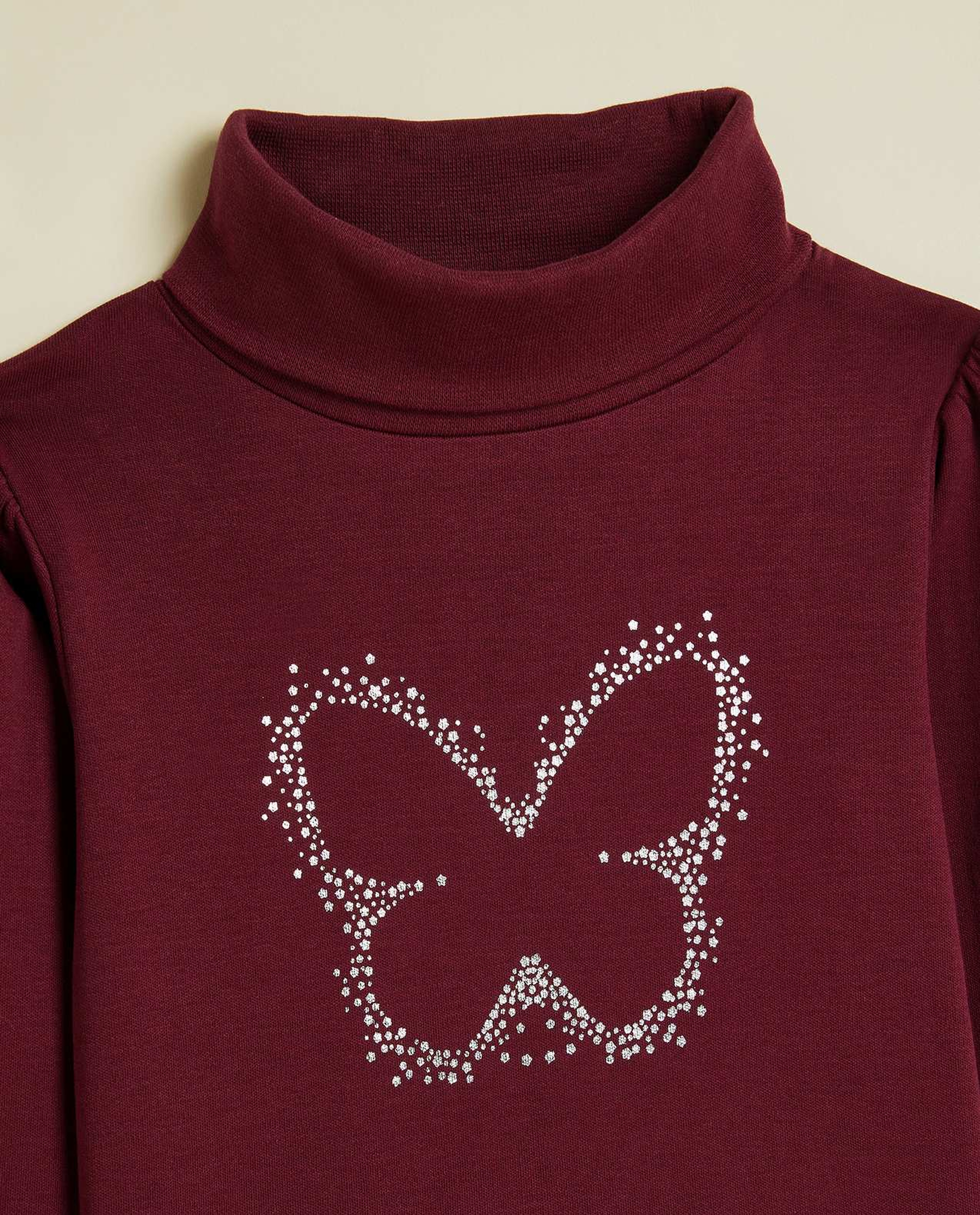 2 Pack Printed Tops with Long Sleeves