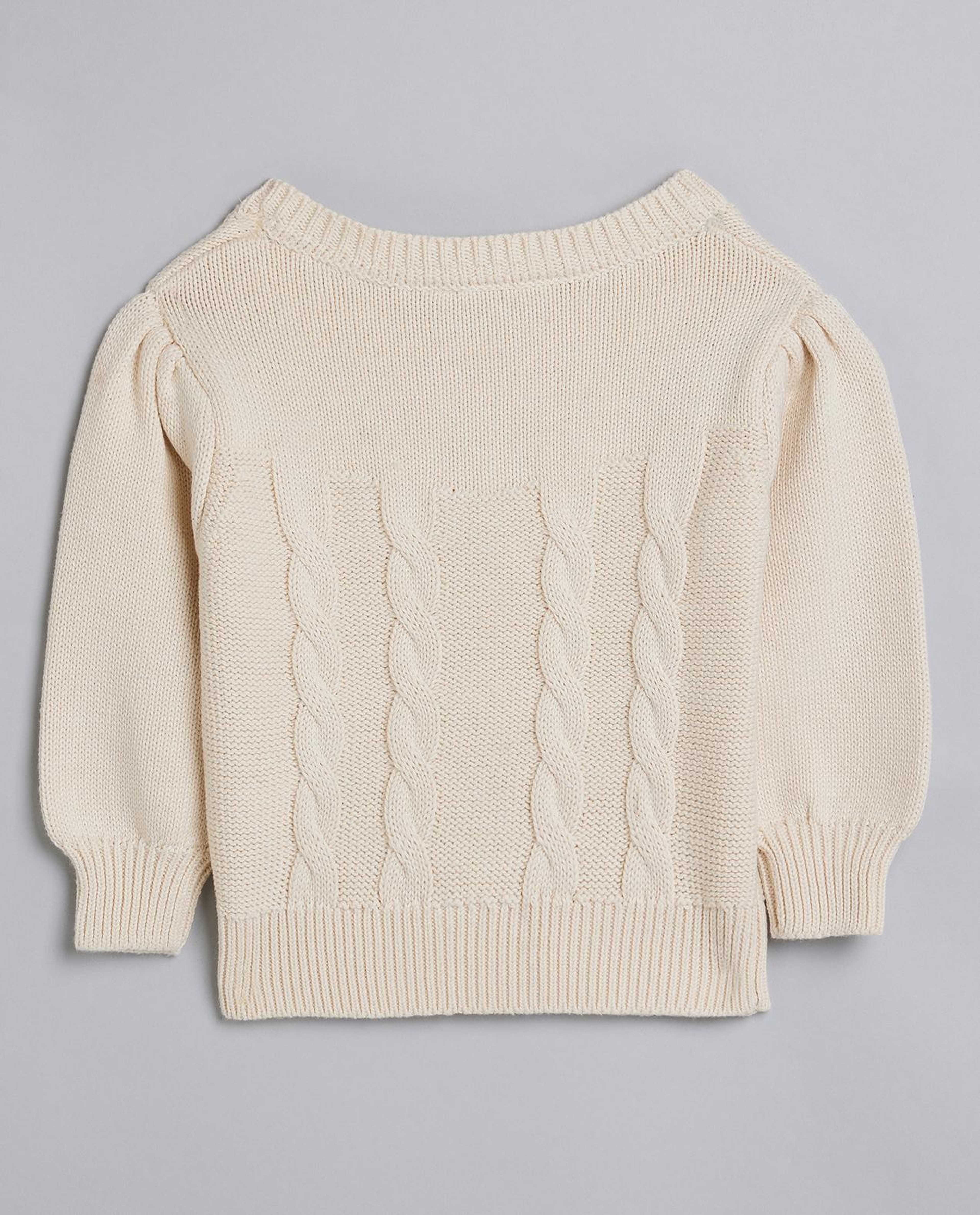 Embroidered Cardigan with Button Closure