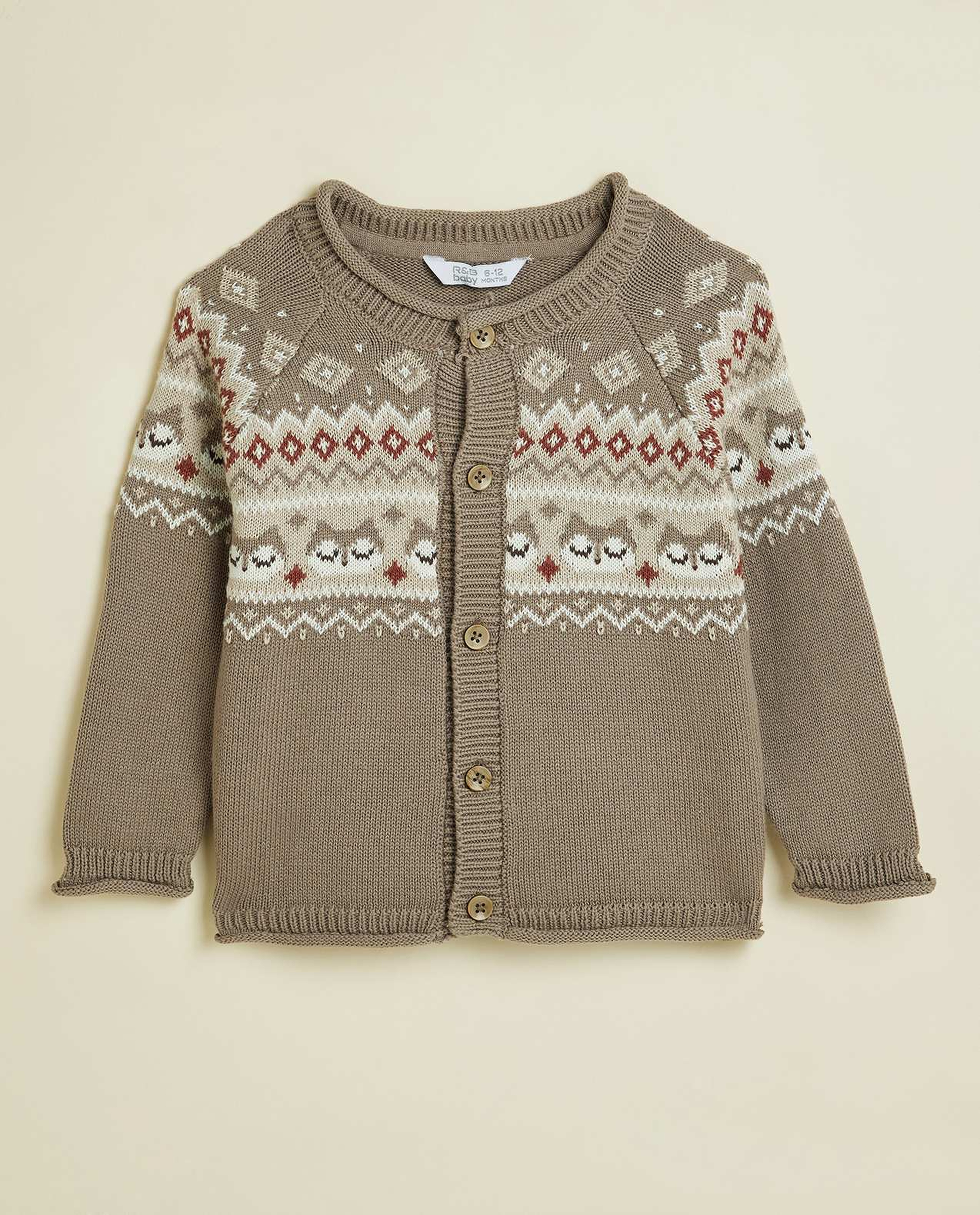 Patterned Knitted Clothing Set