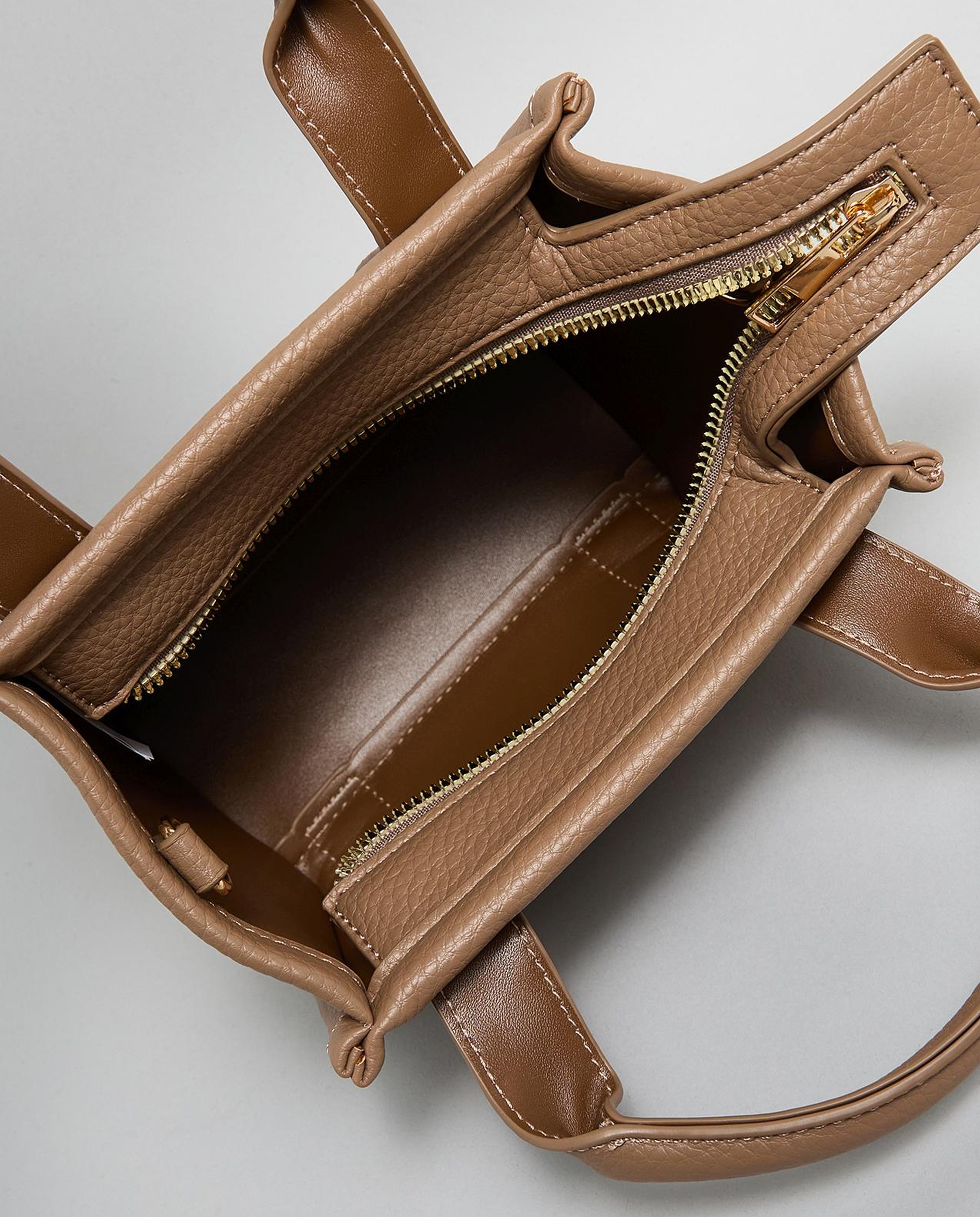 Textured Mini Tote Bag