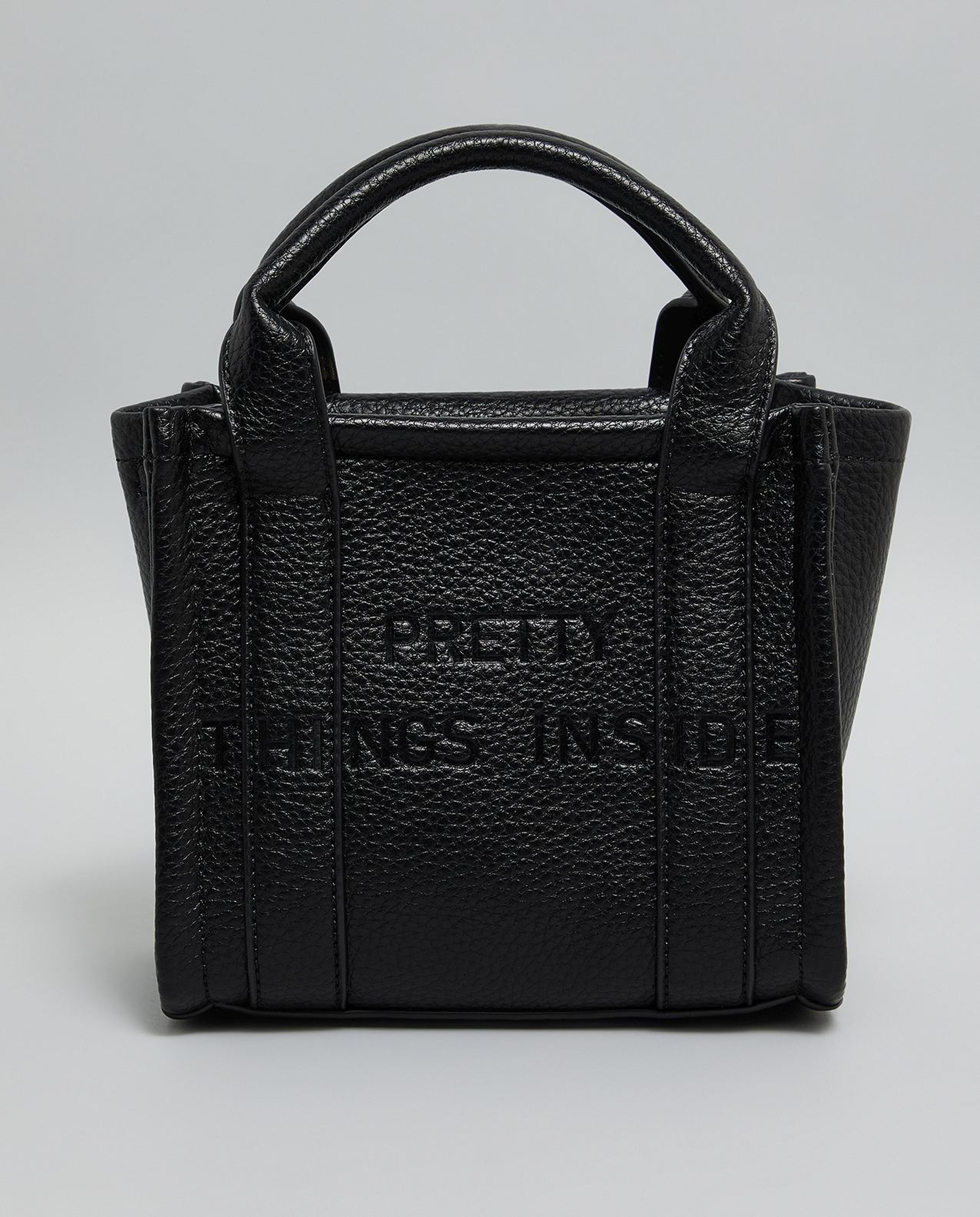 Textured Mini Tote Bag