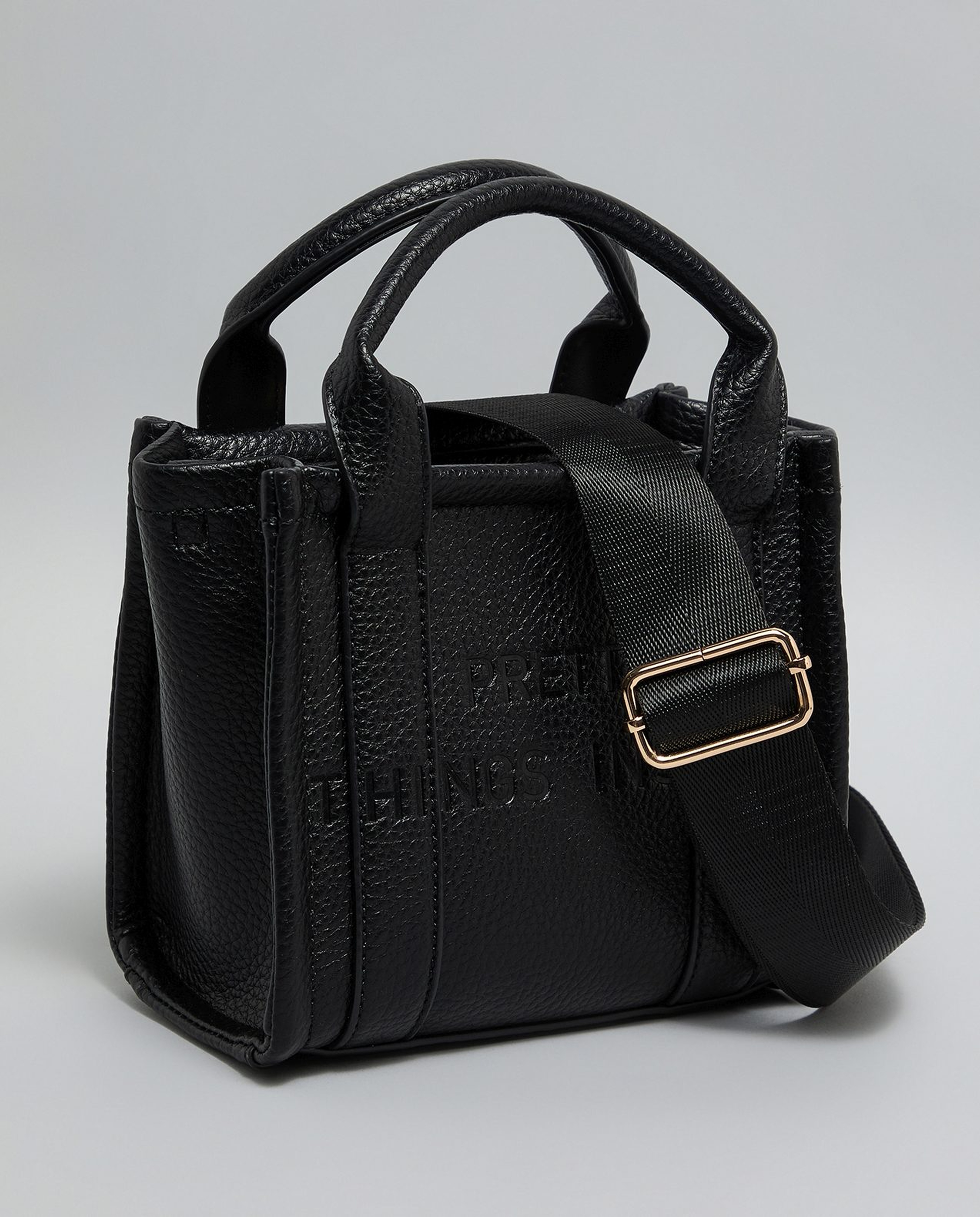 Textured Mini Tote Bag