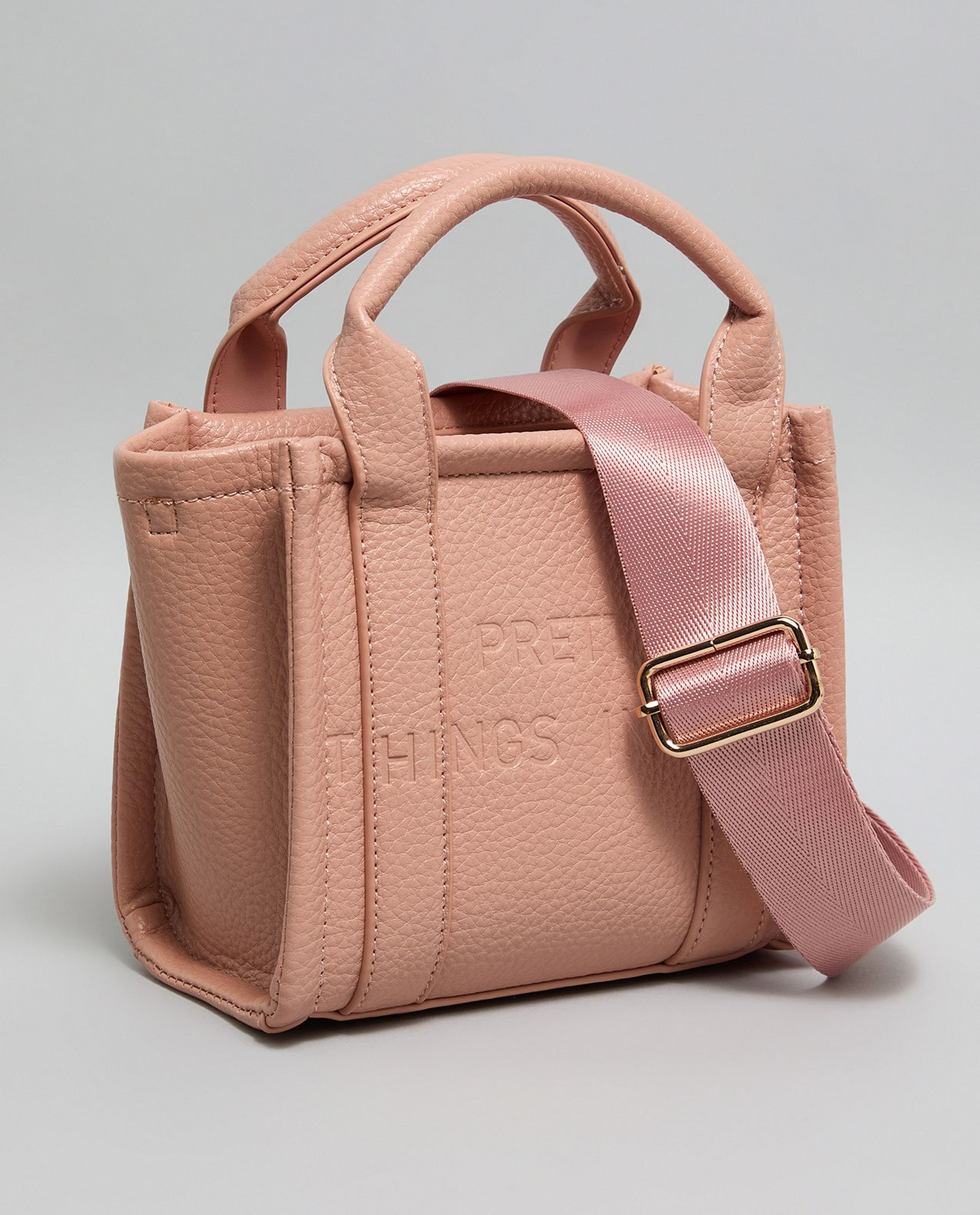 Textured Mini Tote Bag