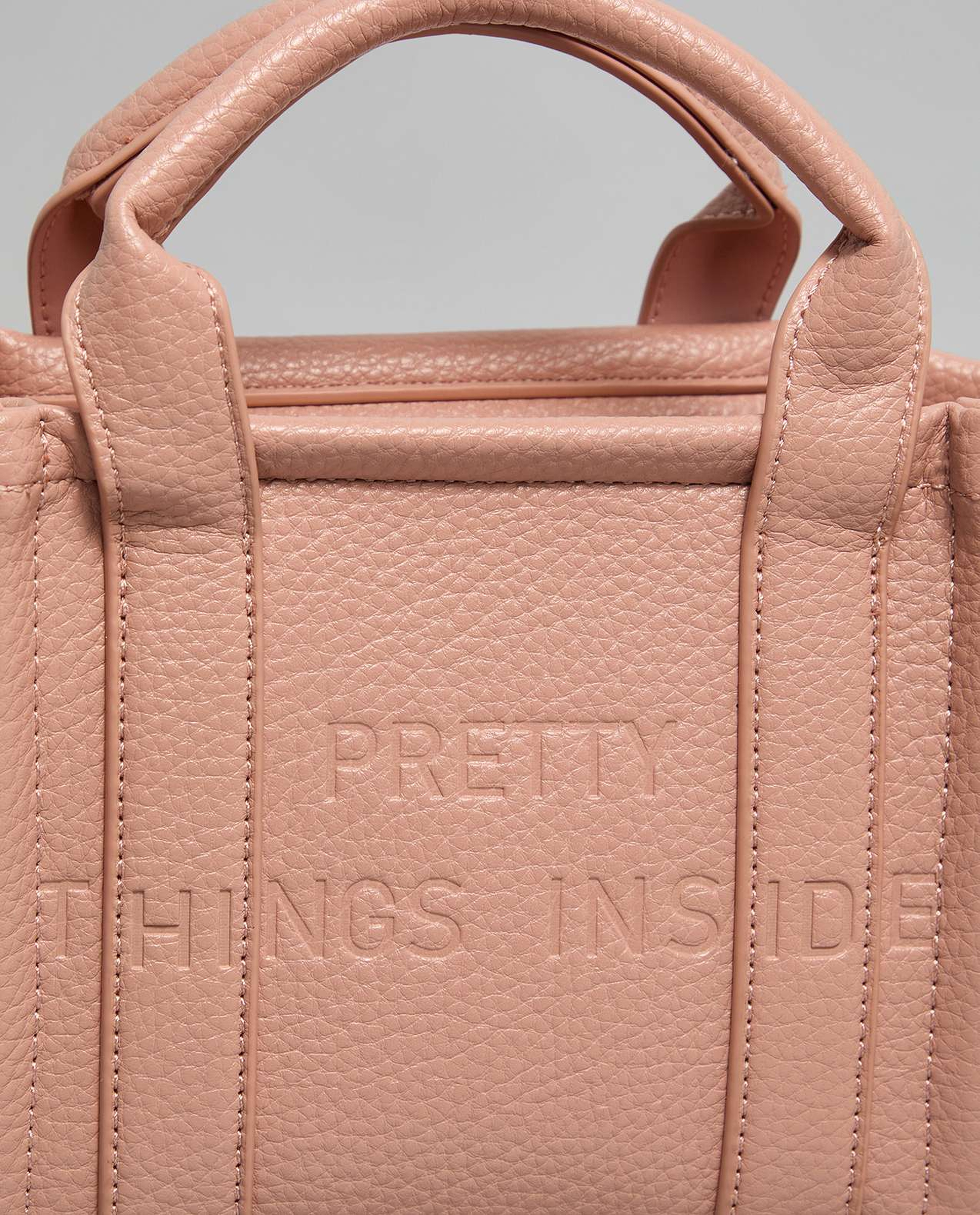 Textured Mini Tote Bag