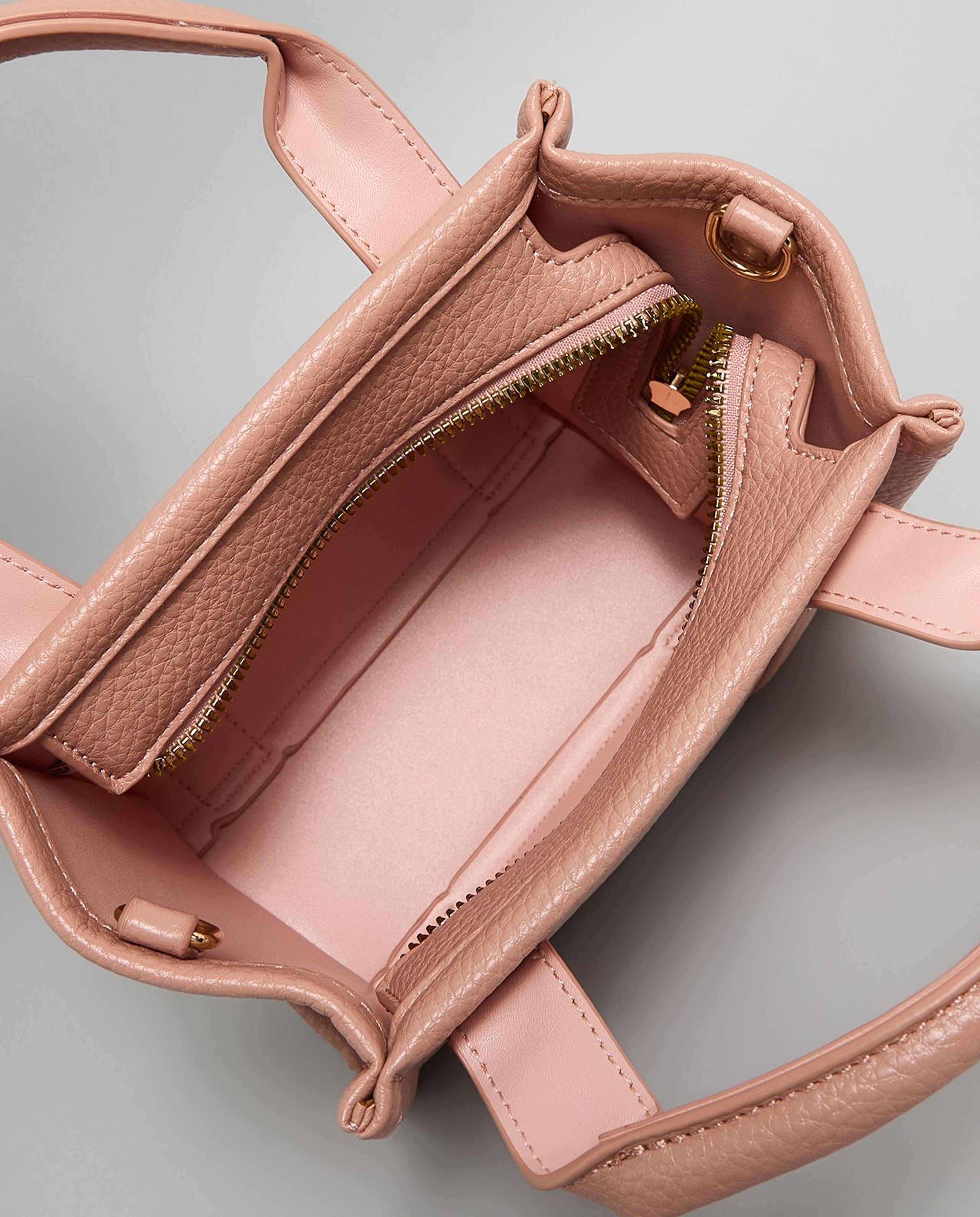 Textured Mini Tote Bag