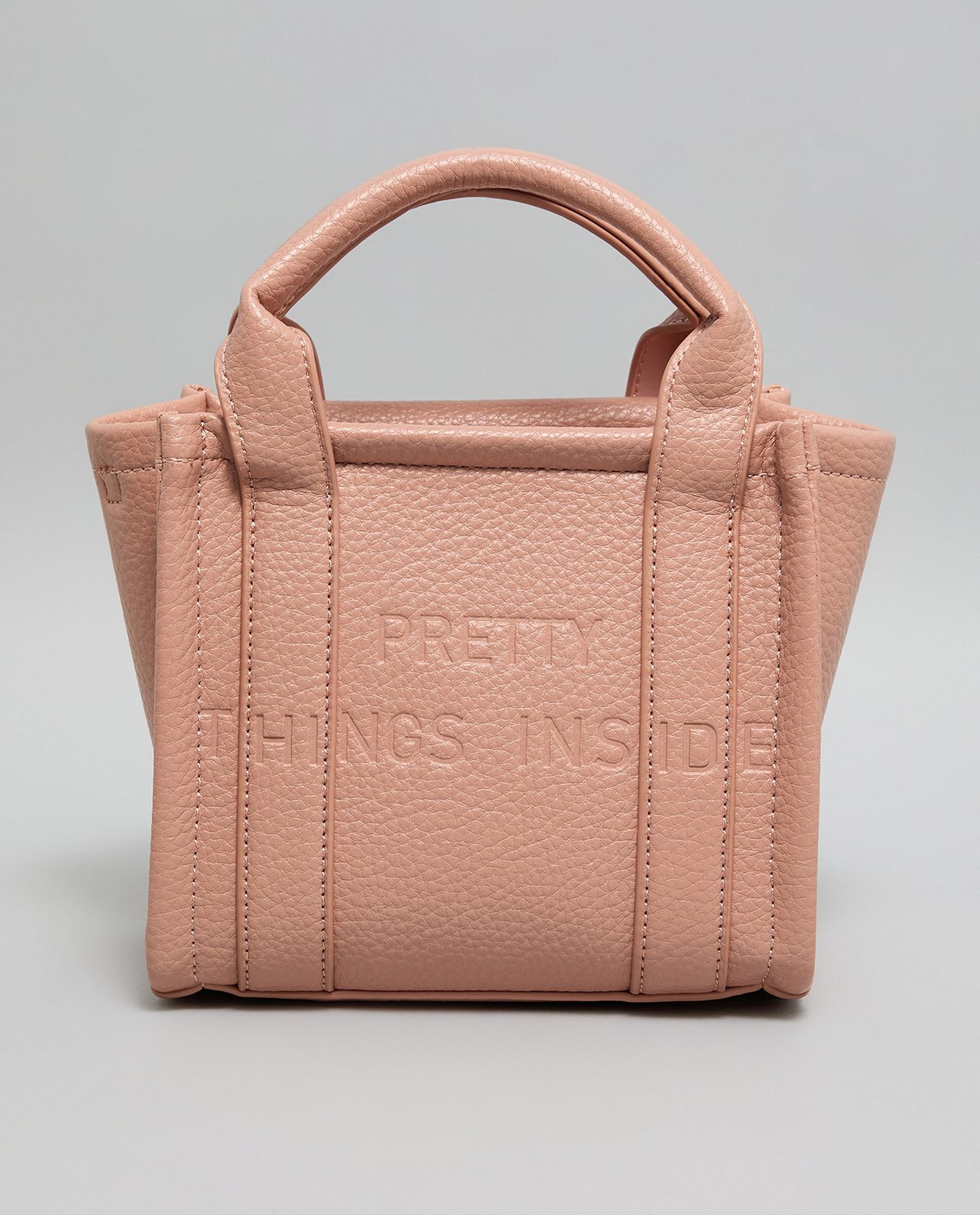 Textured Mini Tote Bag