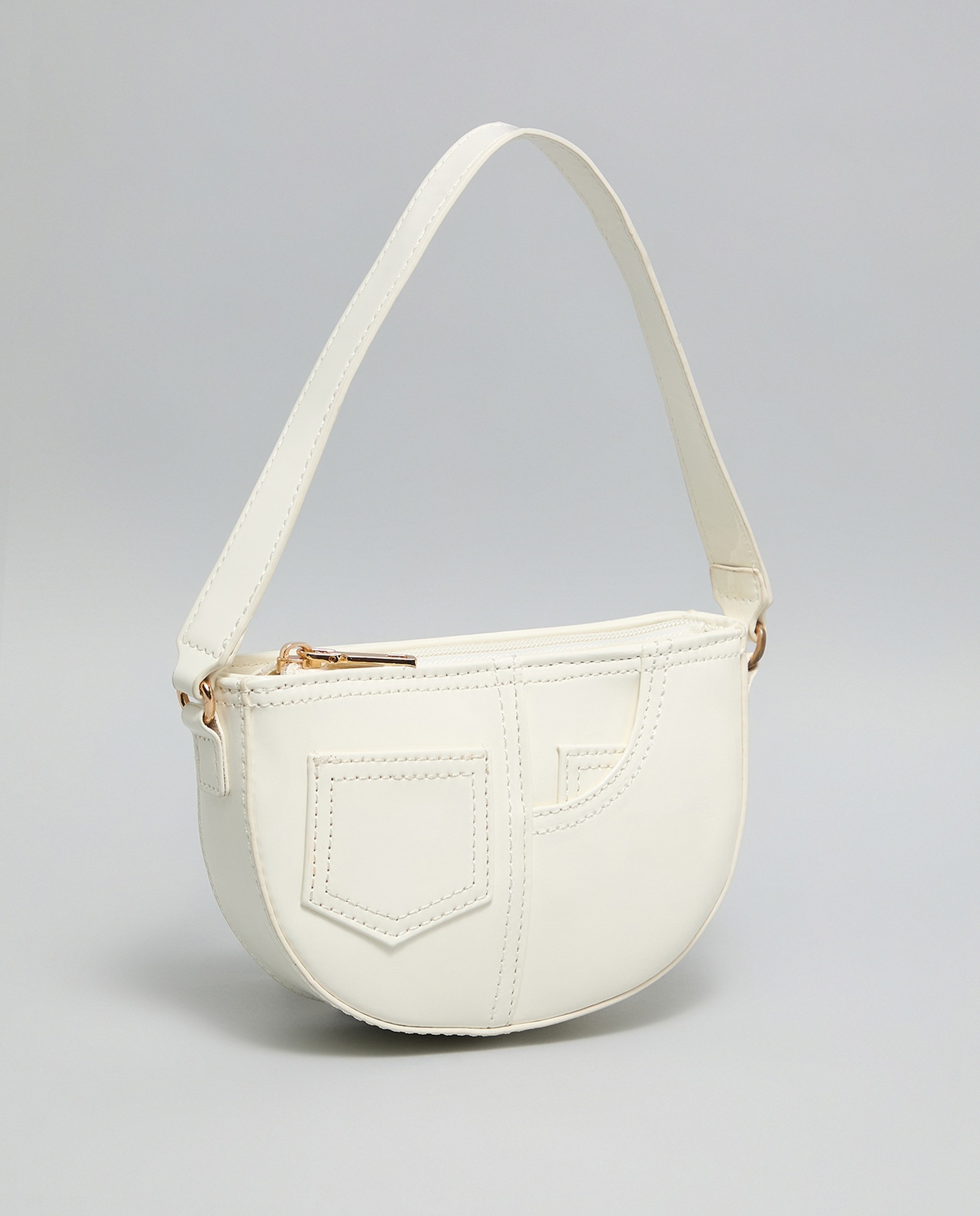 Solid Shoulder Bag