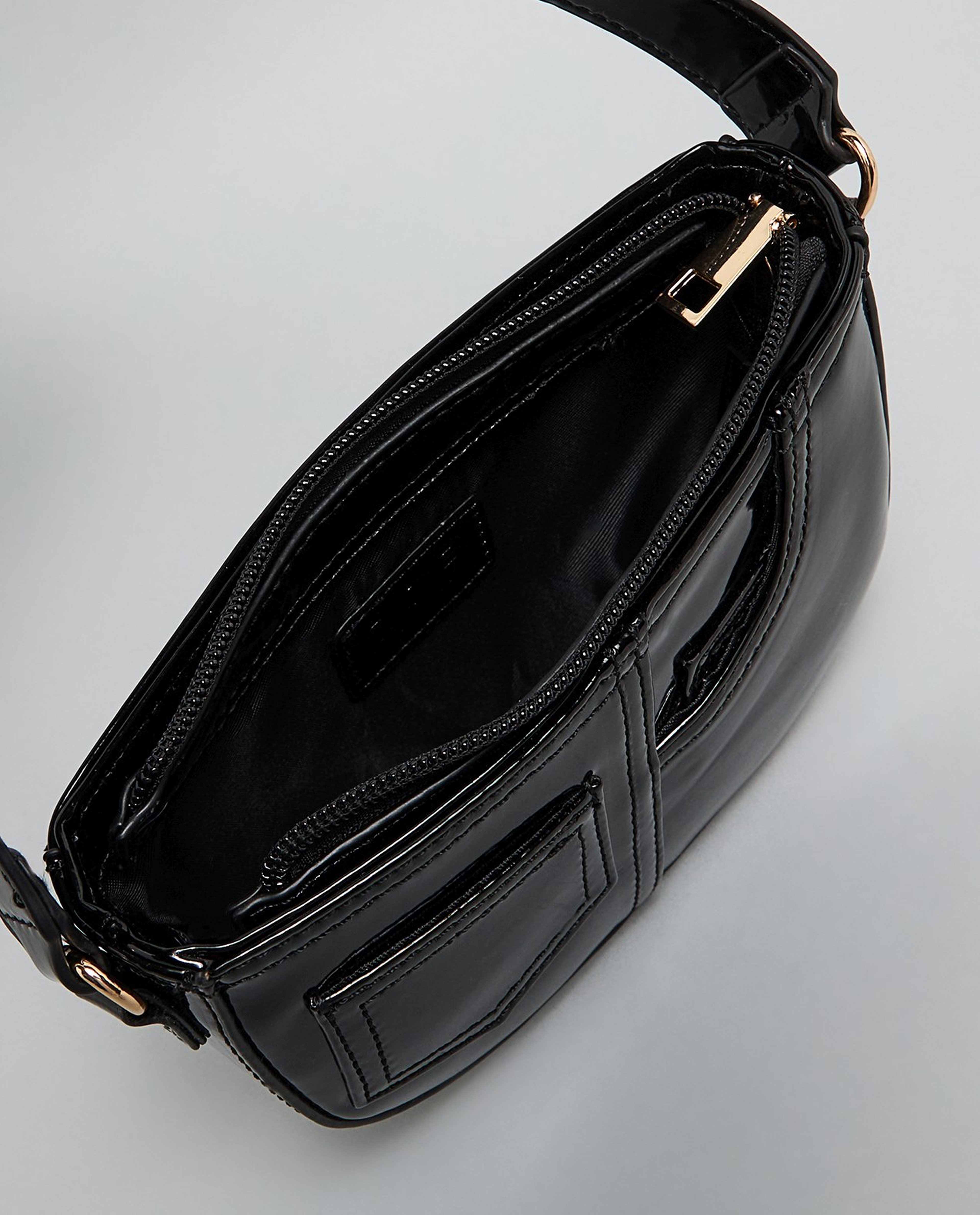 Glossy Shoulder Bag