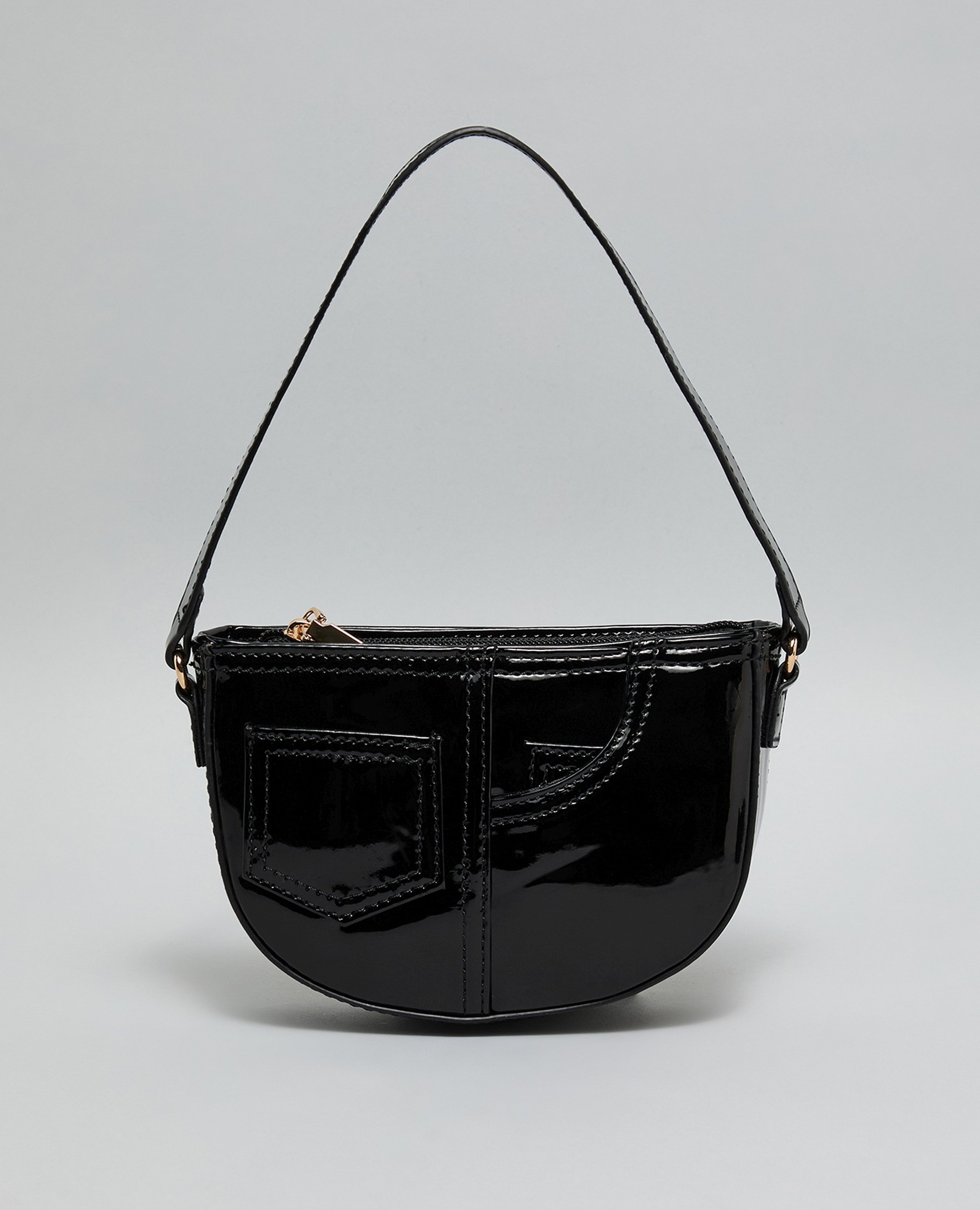 شنطة كتف لامعة