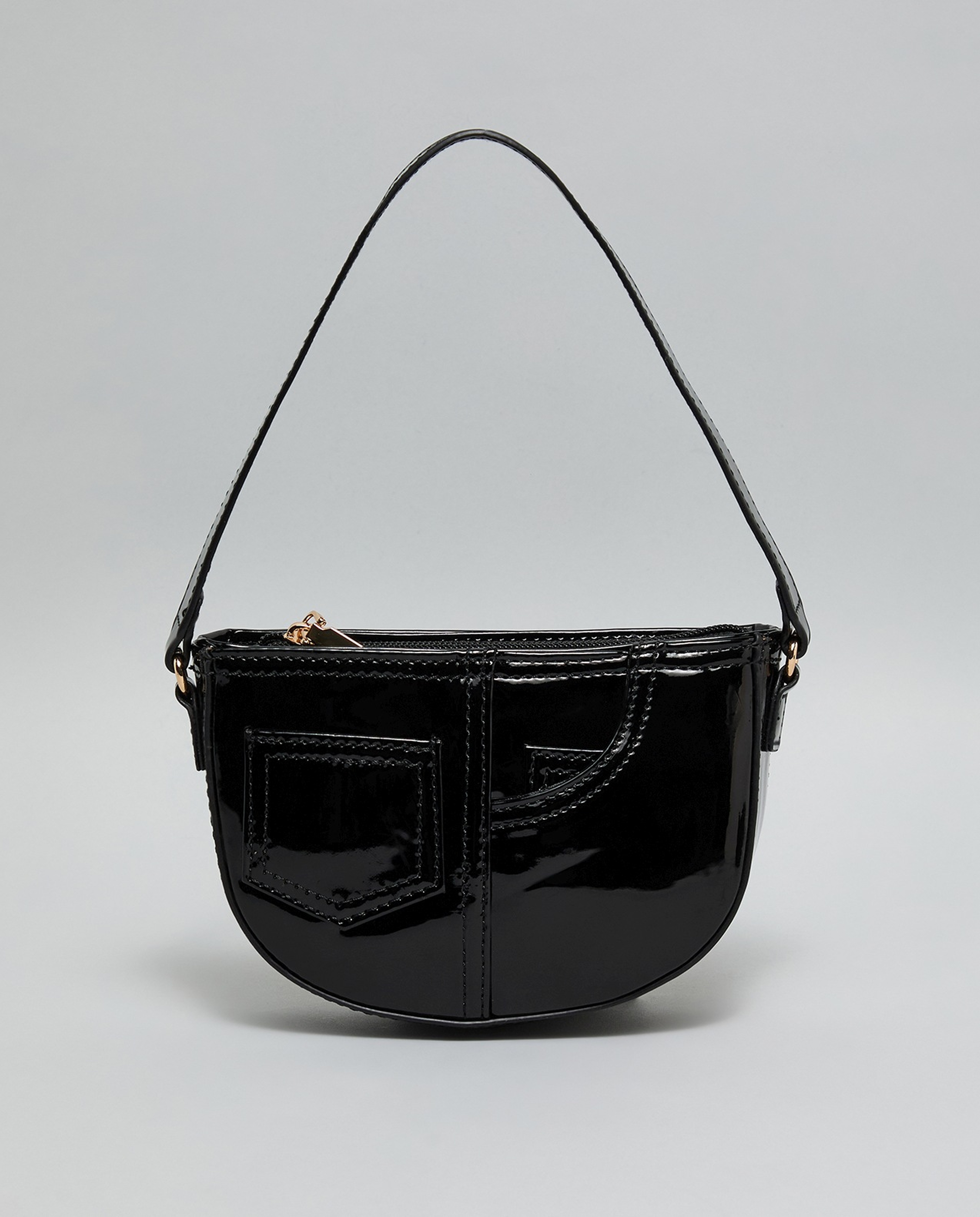 Glossy Shoulder Bag
