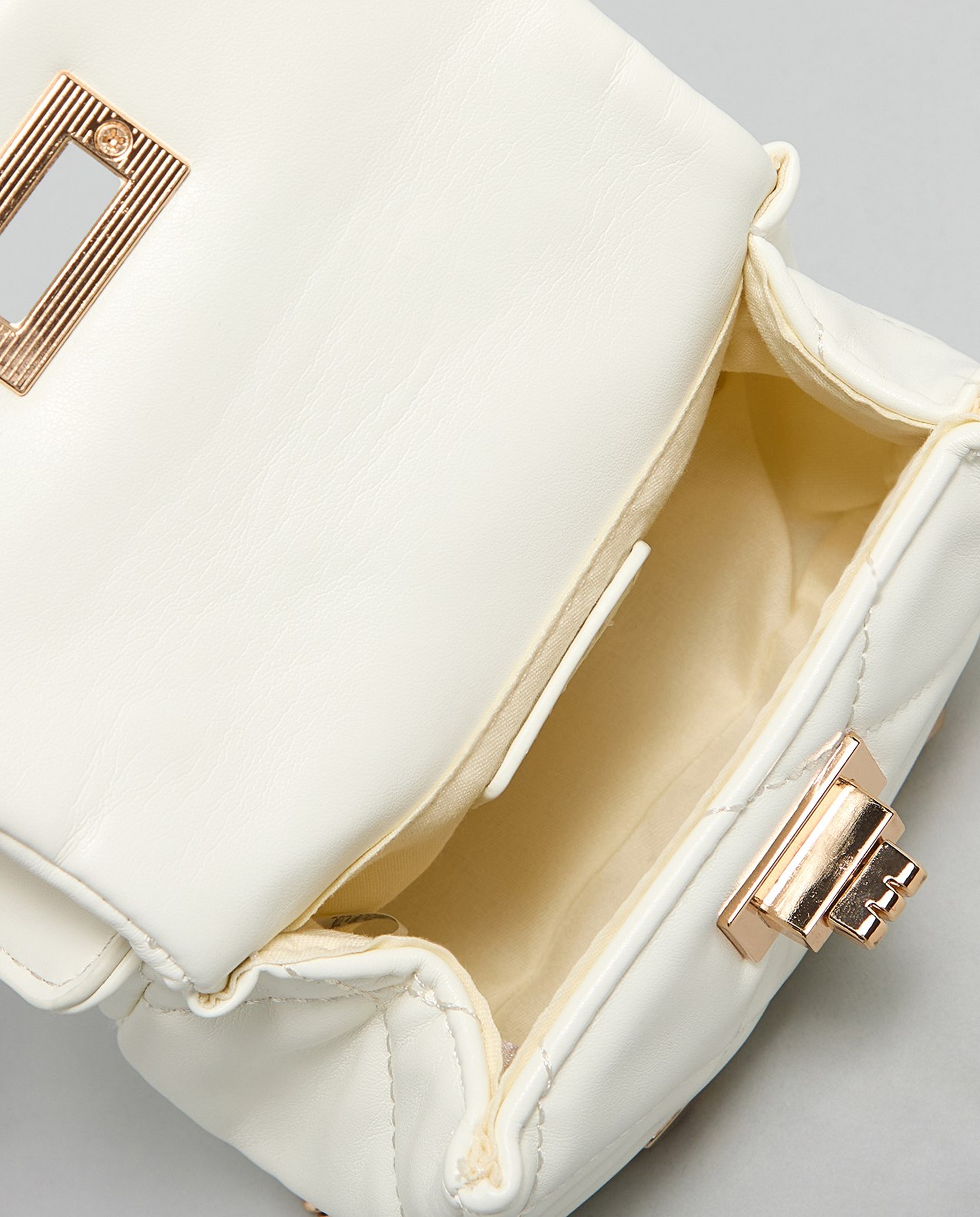 Embellished Convertible Shoulder Bag