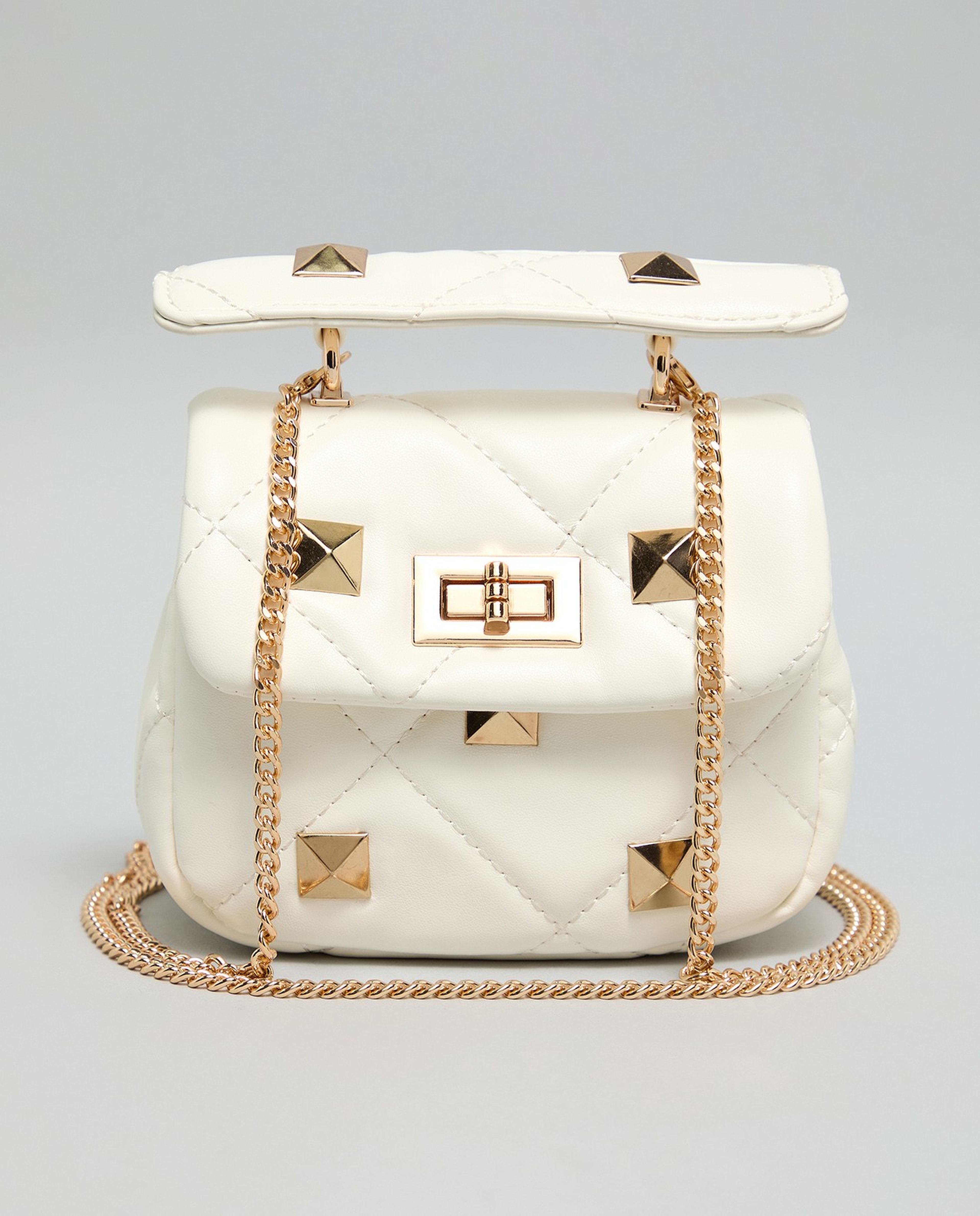 Embellished Convertible Shoulder Bag