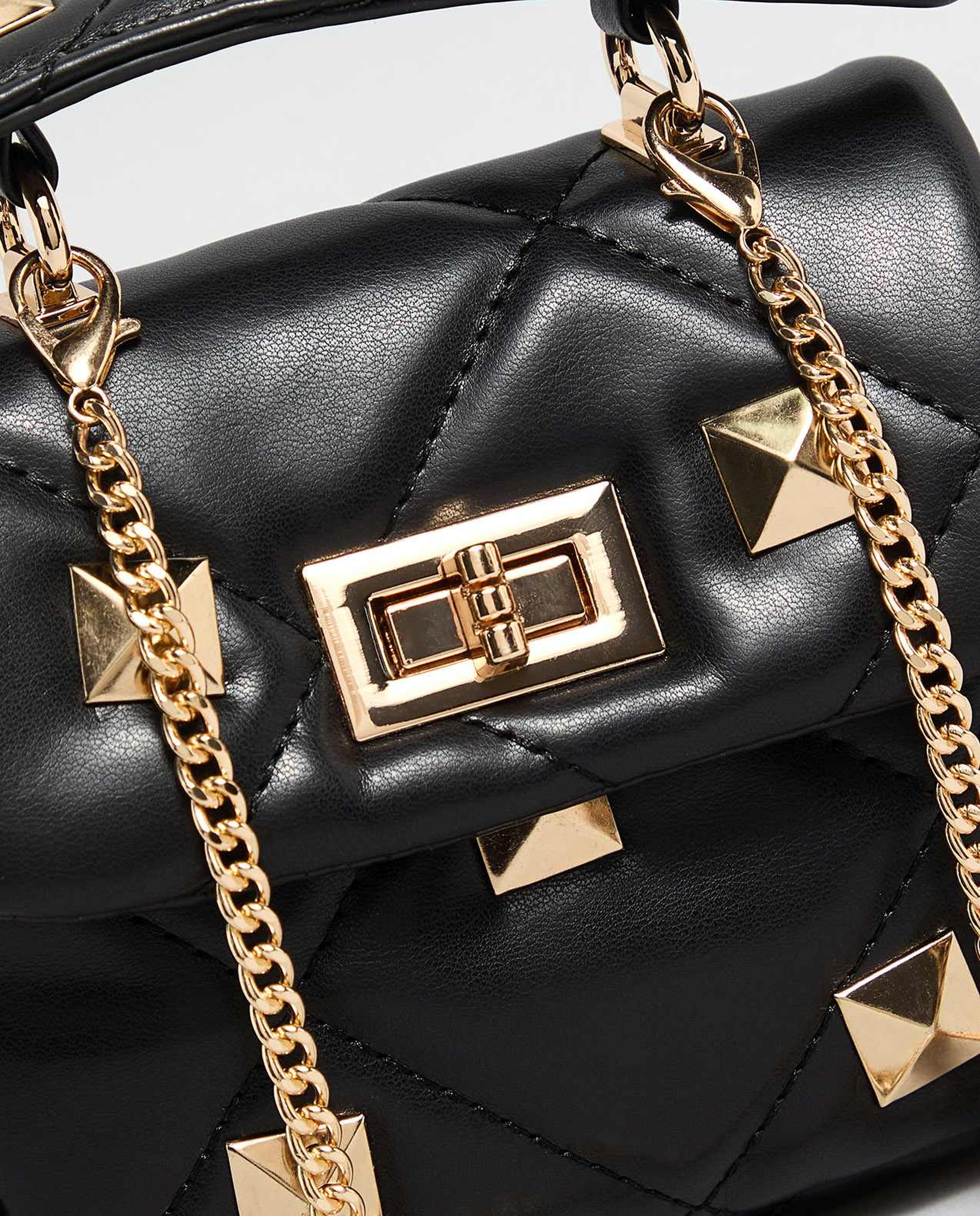 Embellished Convertible Shoulder Bag