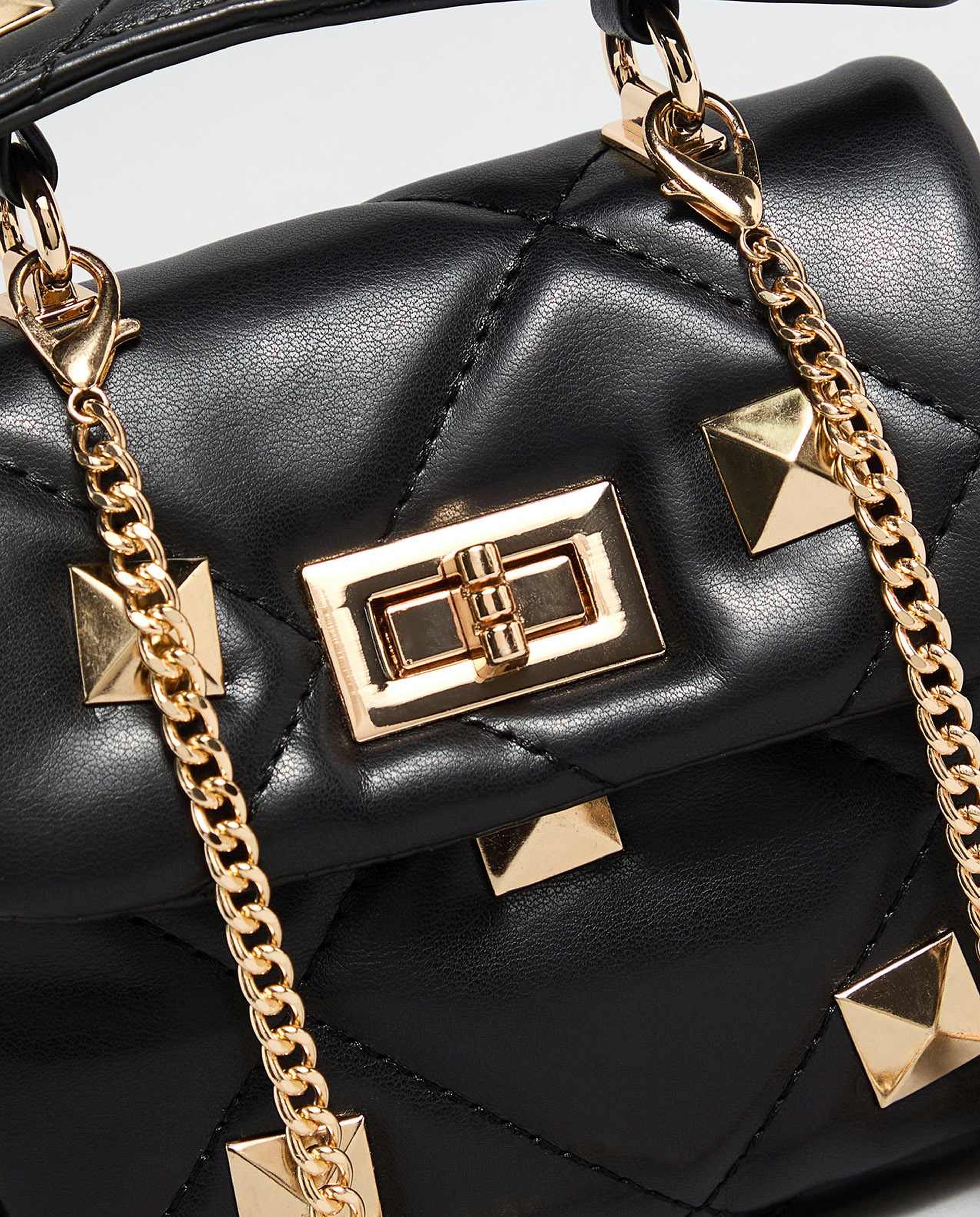 Embellished Convertible Shoulder Bag