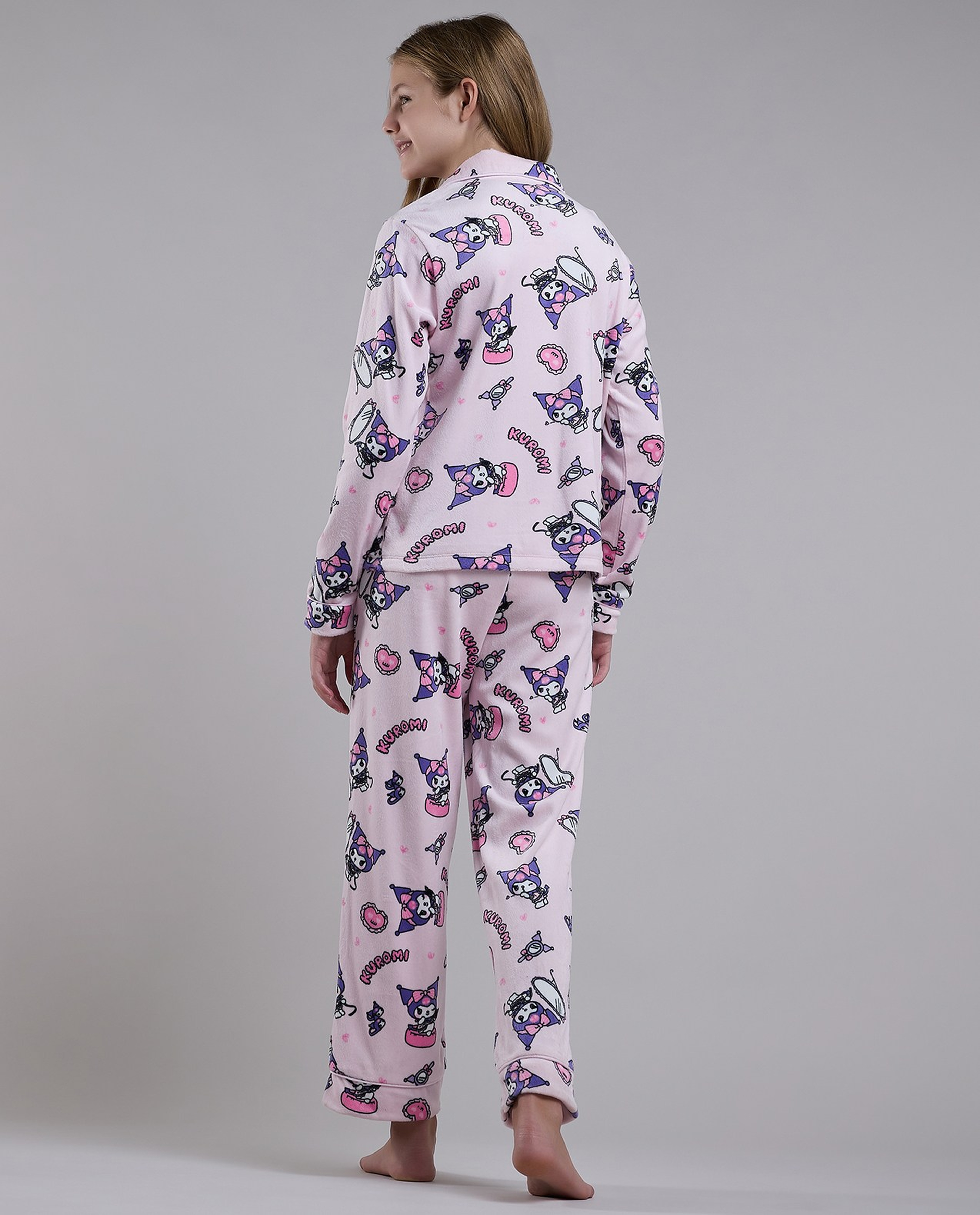 Kuromi Print Pyjama Set