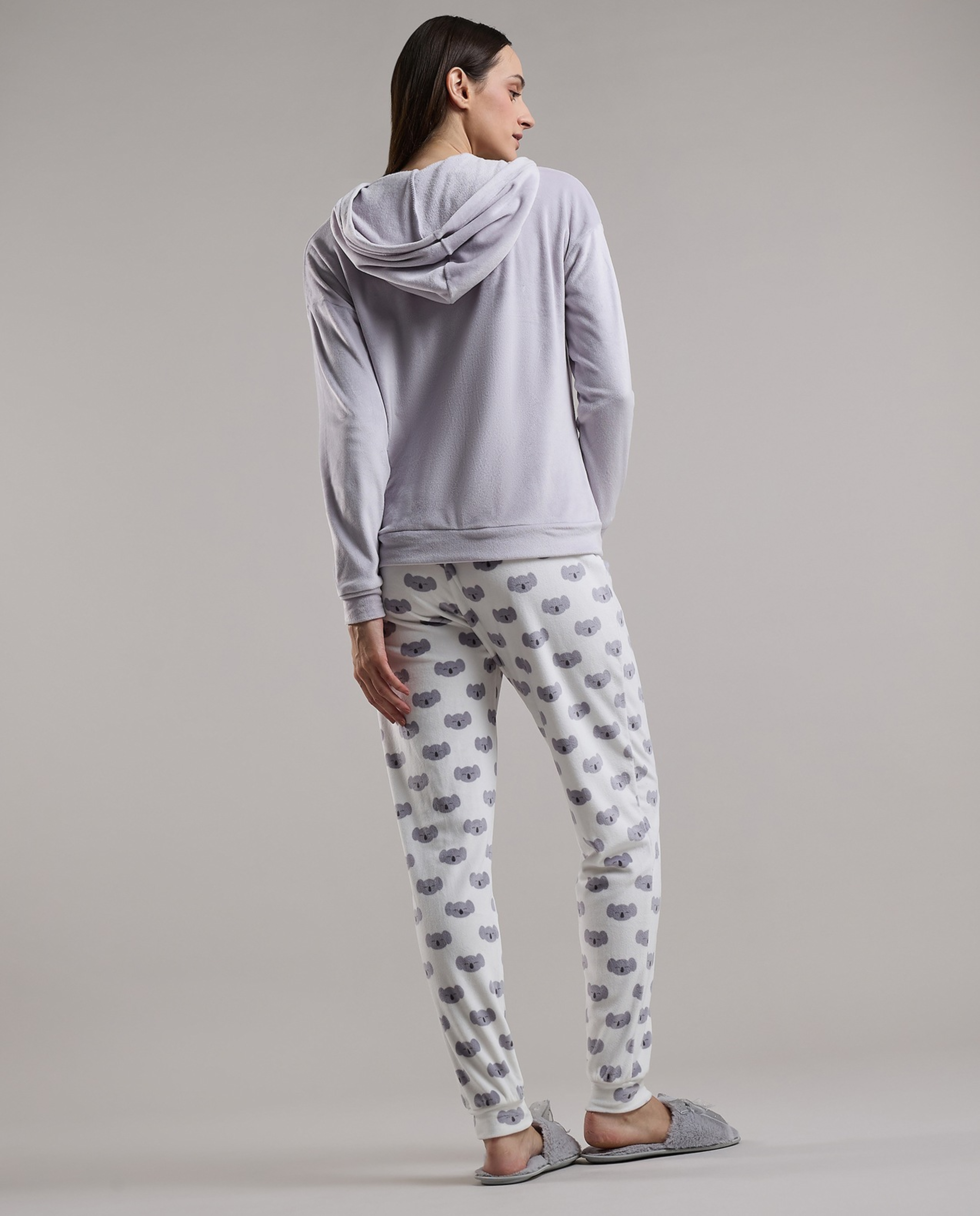 Printed Long Sleeves Pyjama Set