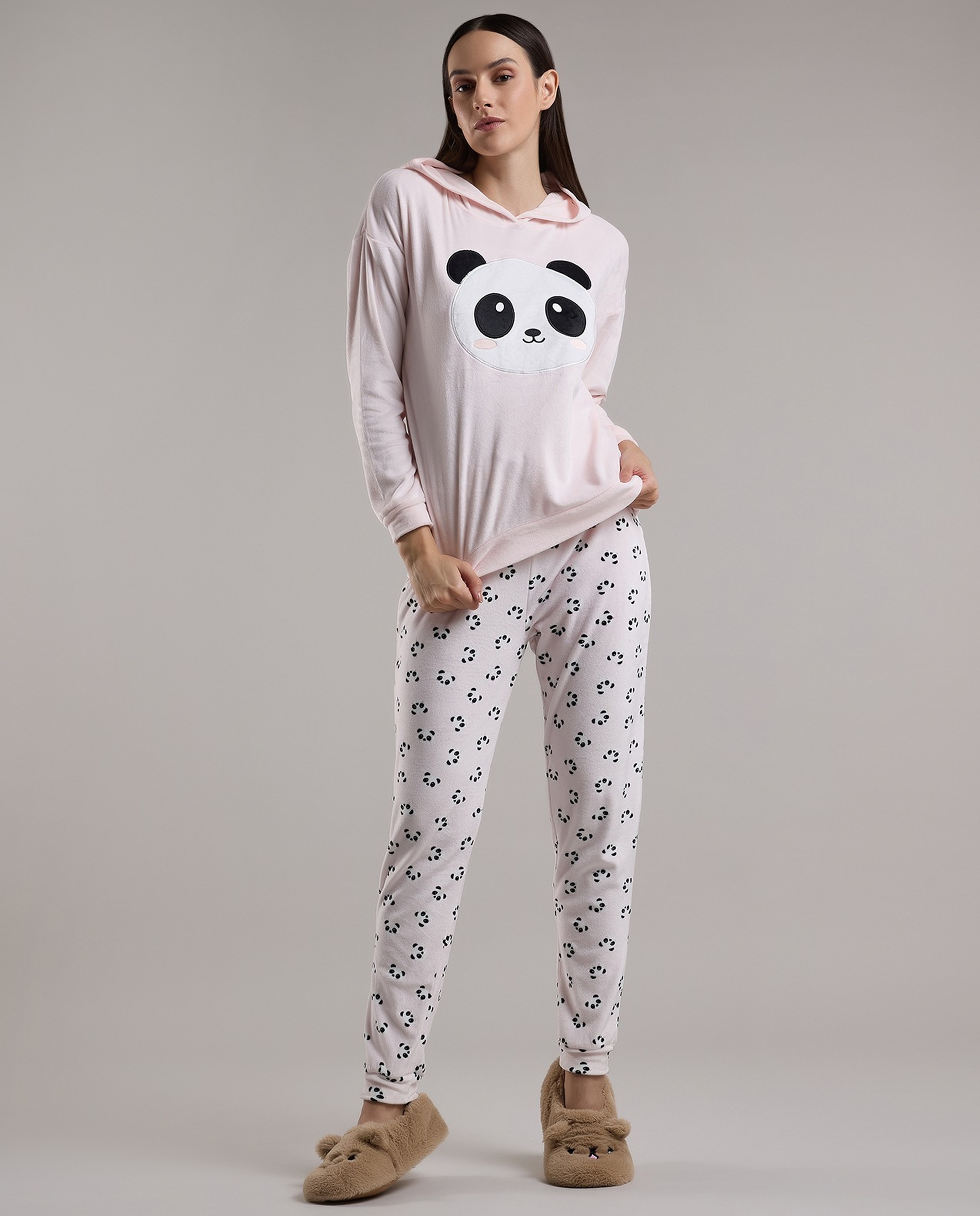 Printed Long Sleeves Pyjama Set