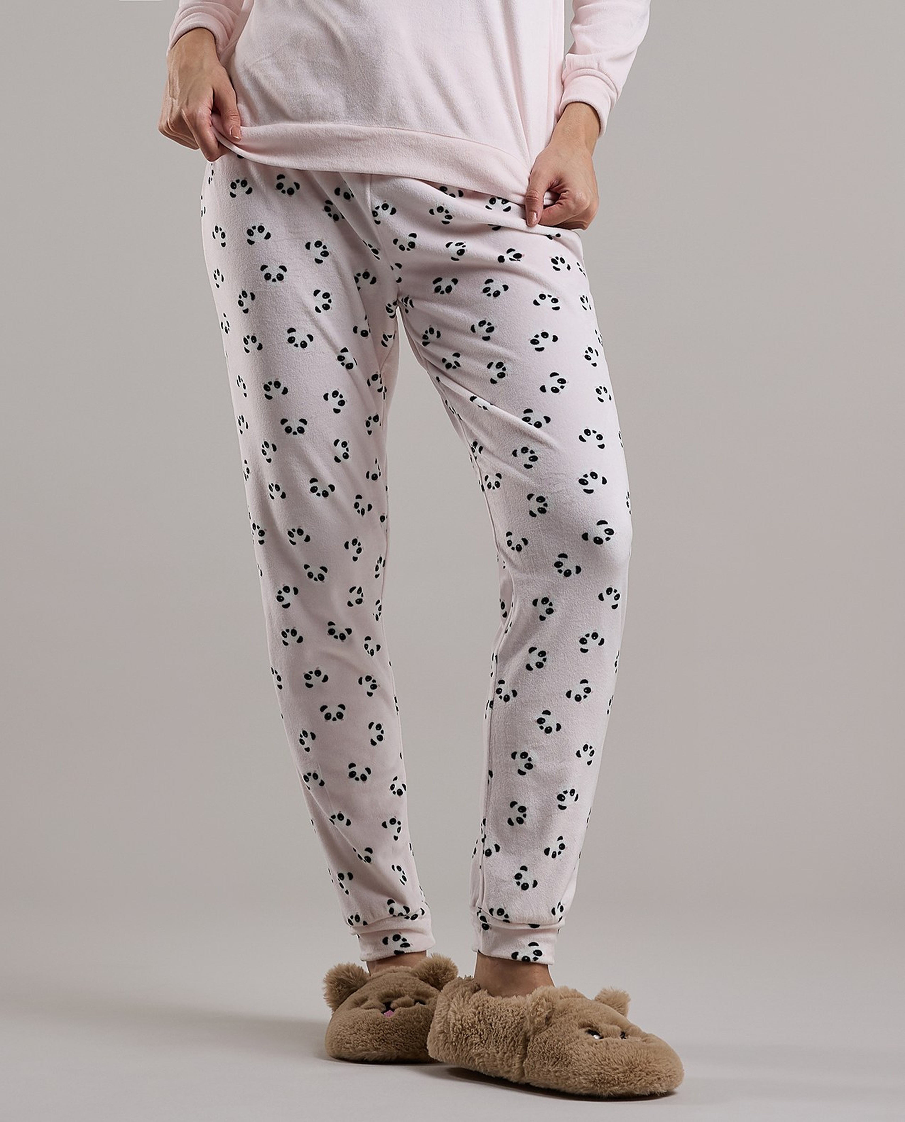 Printed Long Sleeves Pyjama Set