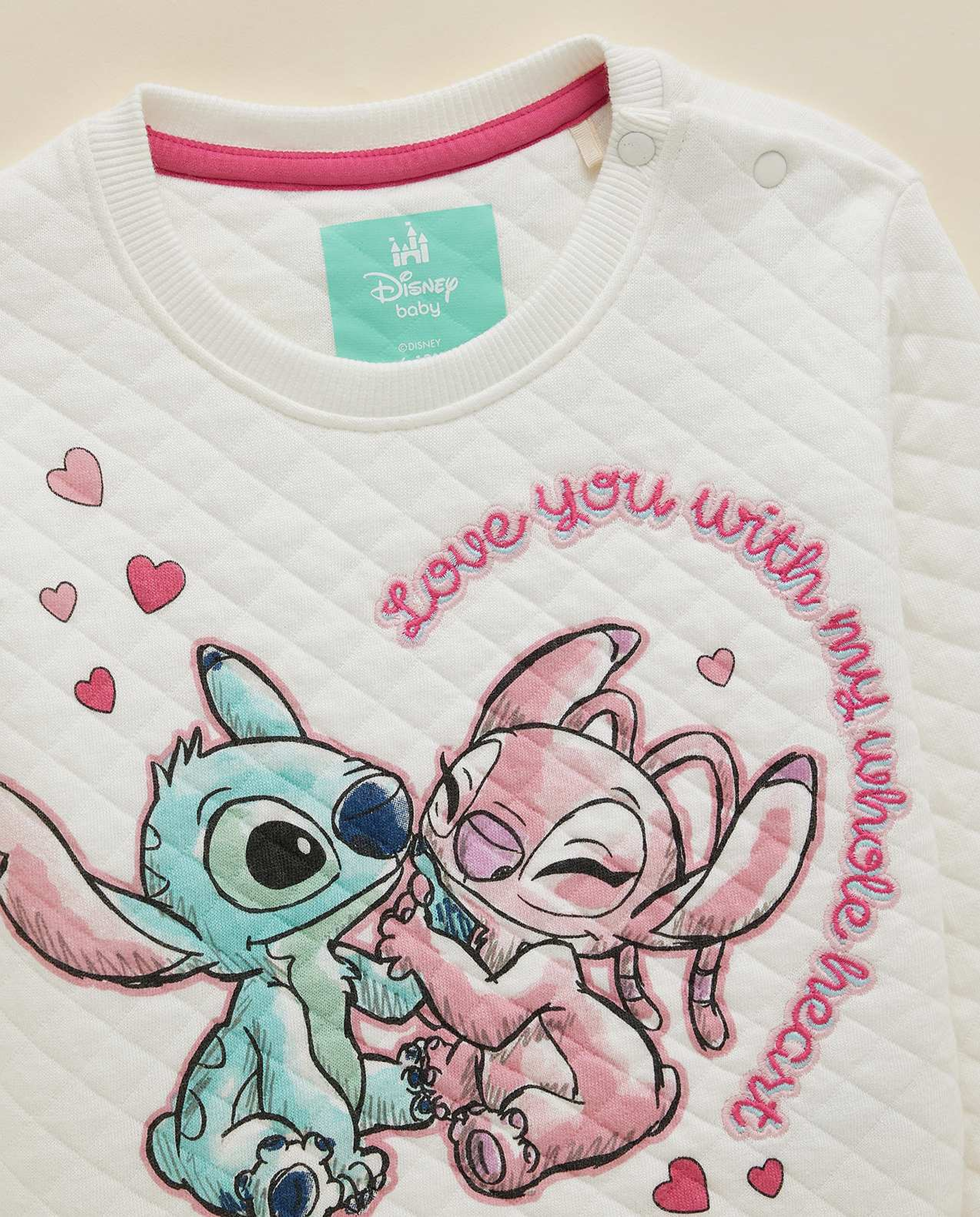 Stitch & Angle Print Clothing Set