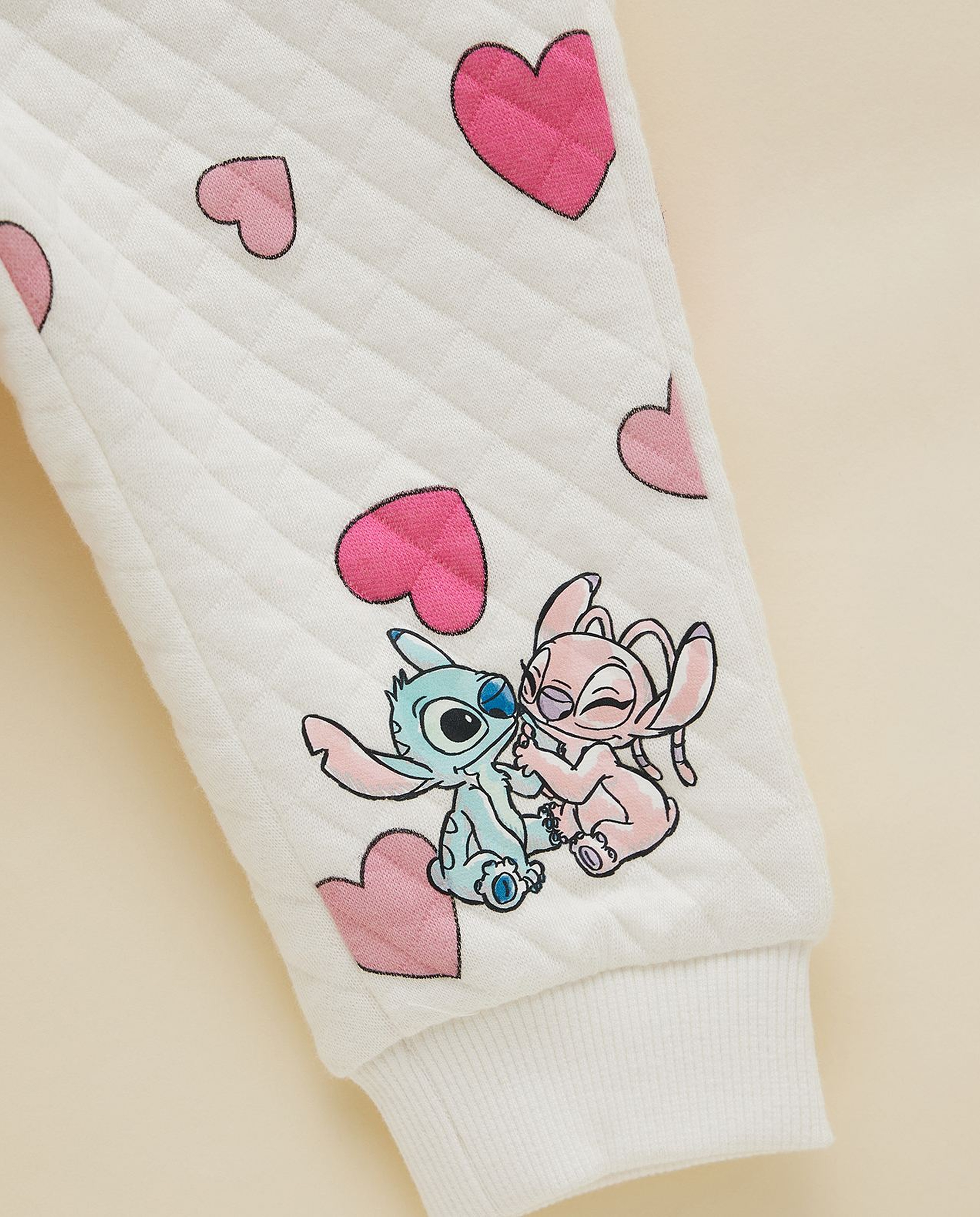 Stitch & Angle Print Clothing Set