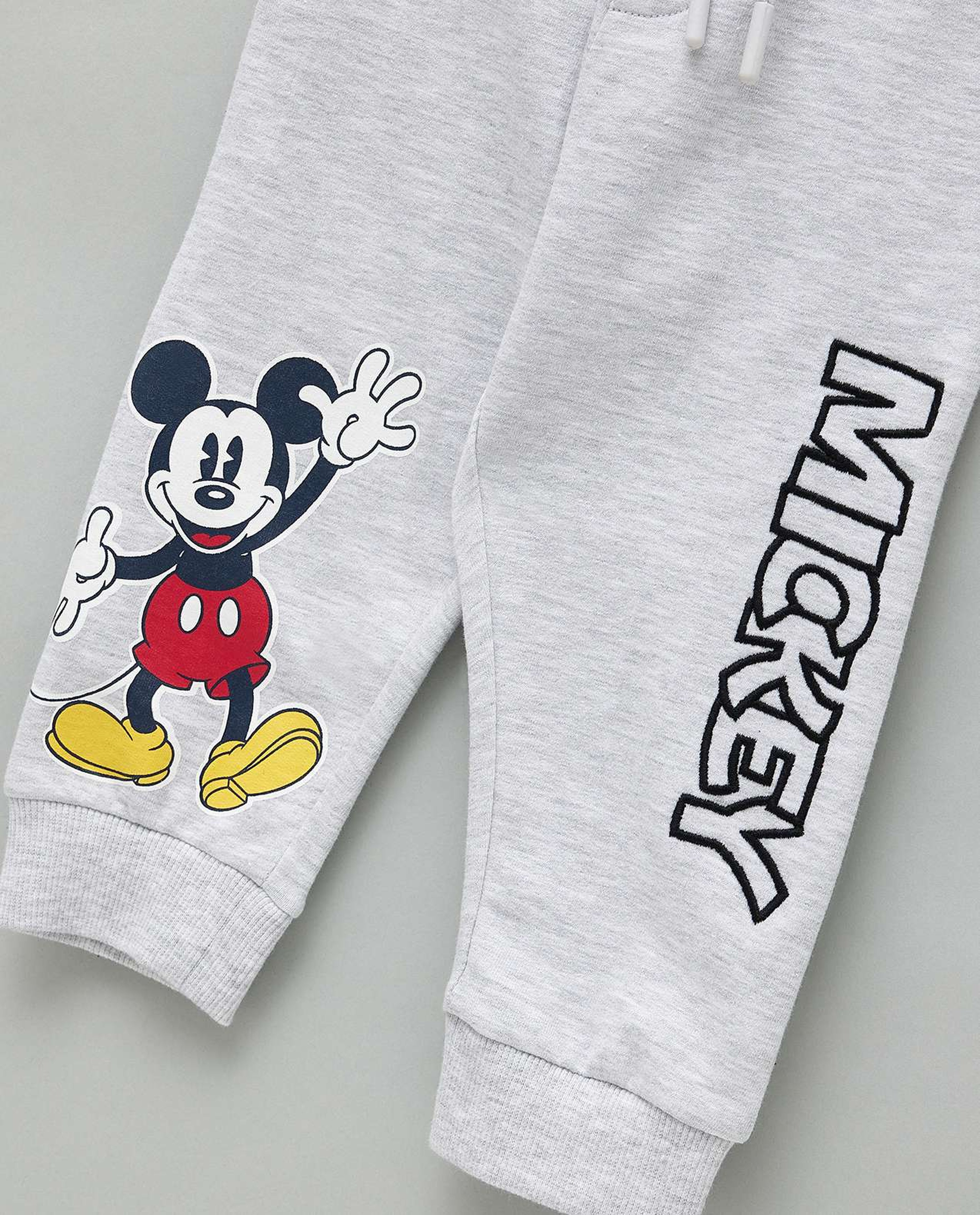 Mickey Mouse Printed Sweatshirt and Jogger Set