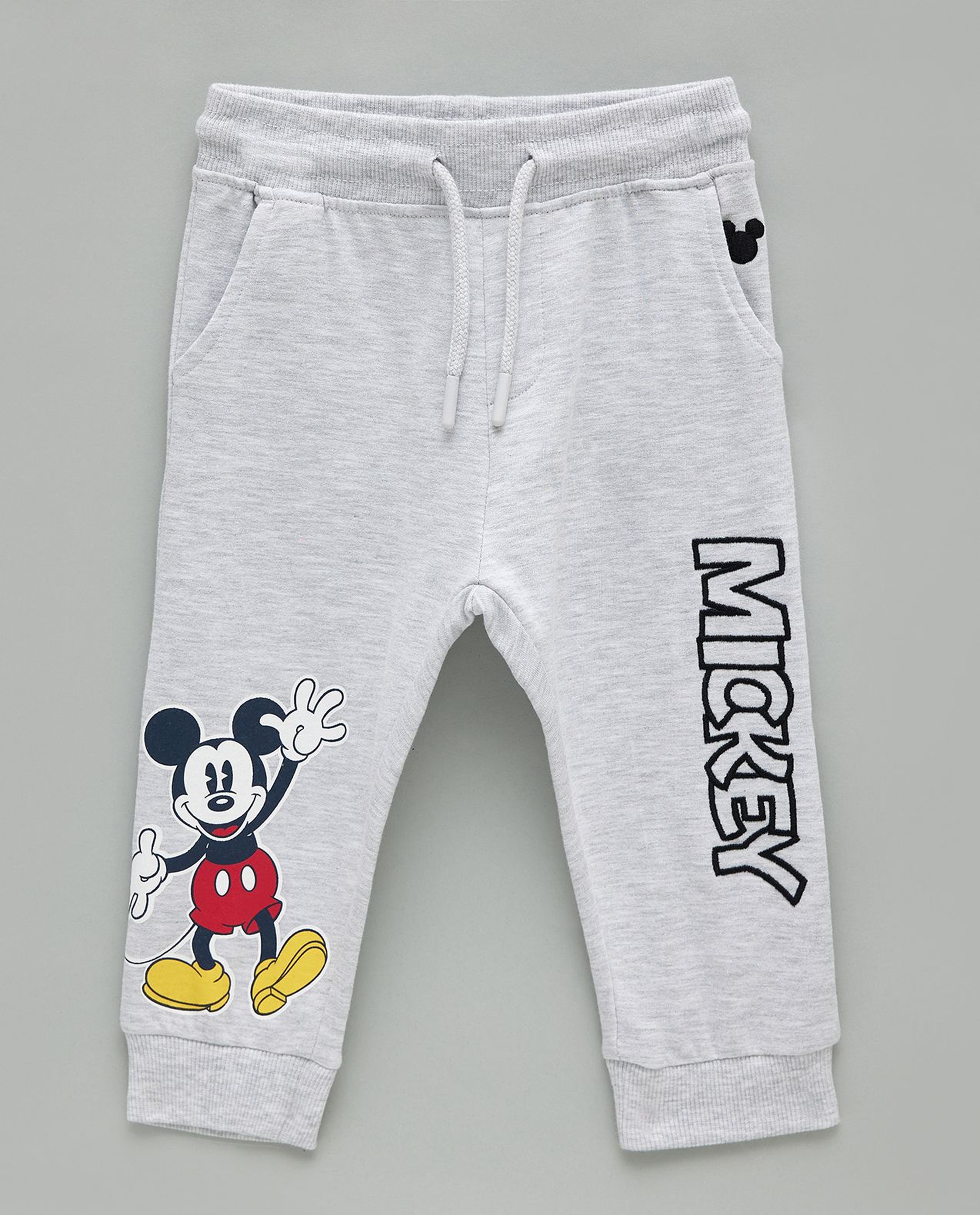 Mickey Mouse Printed Sweatshirt and Jogger Set