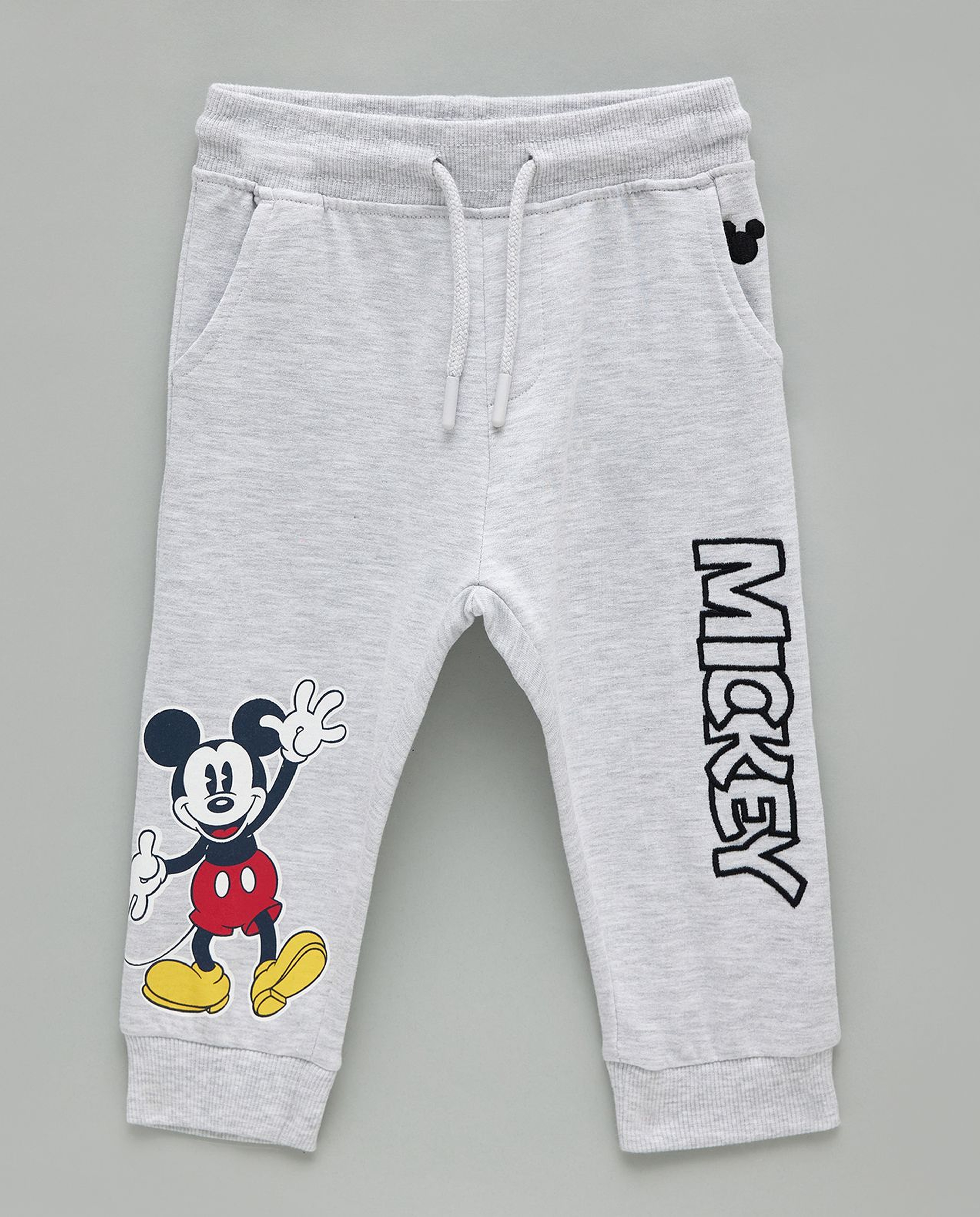 Mickey Mouse Printed Sweatshirt and Jogger Set